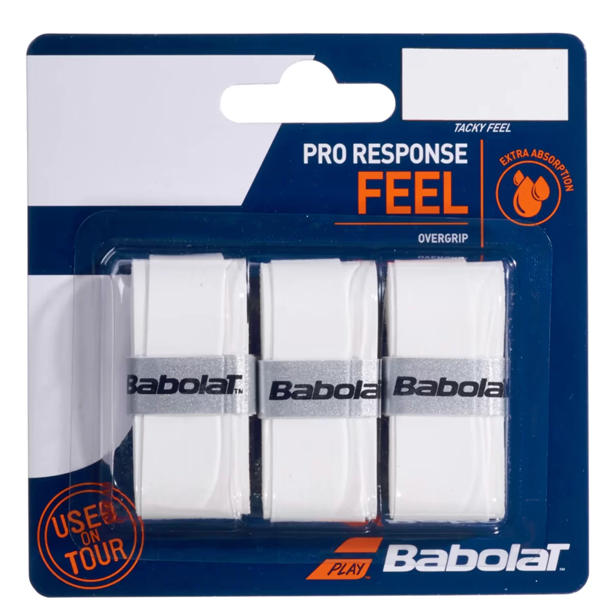 BABOLAT Padel Overgrip Pro Response X3 White Racket Shop Dubai | Shop Padel Rackets & Equipment