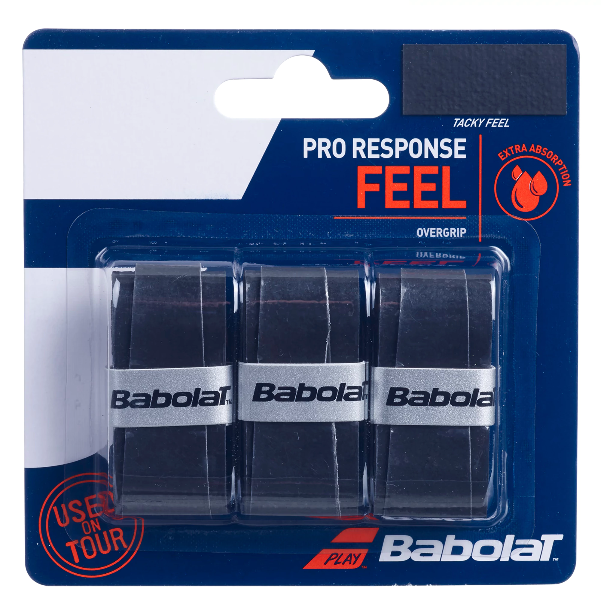 BABOLAT Padel Overgrip Pro Response X3 Black RacketShop.ae