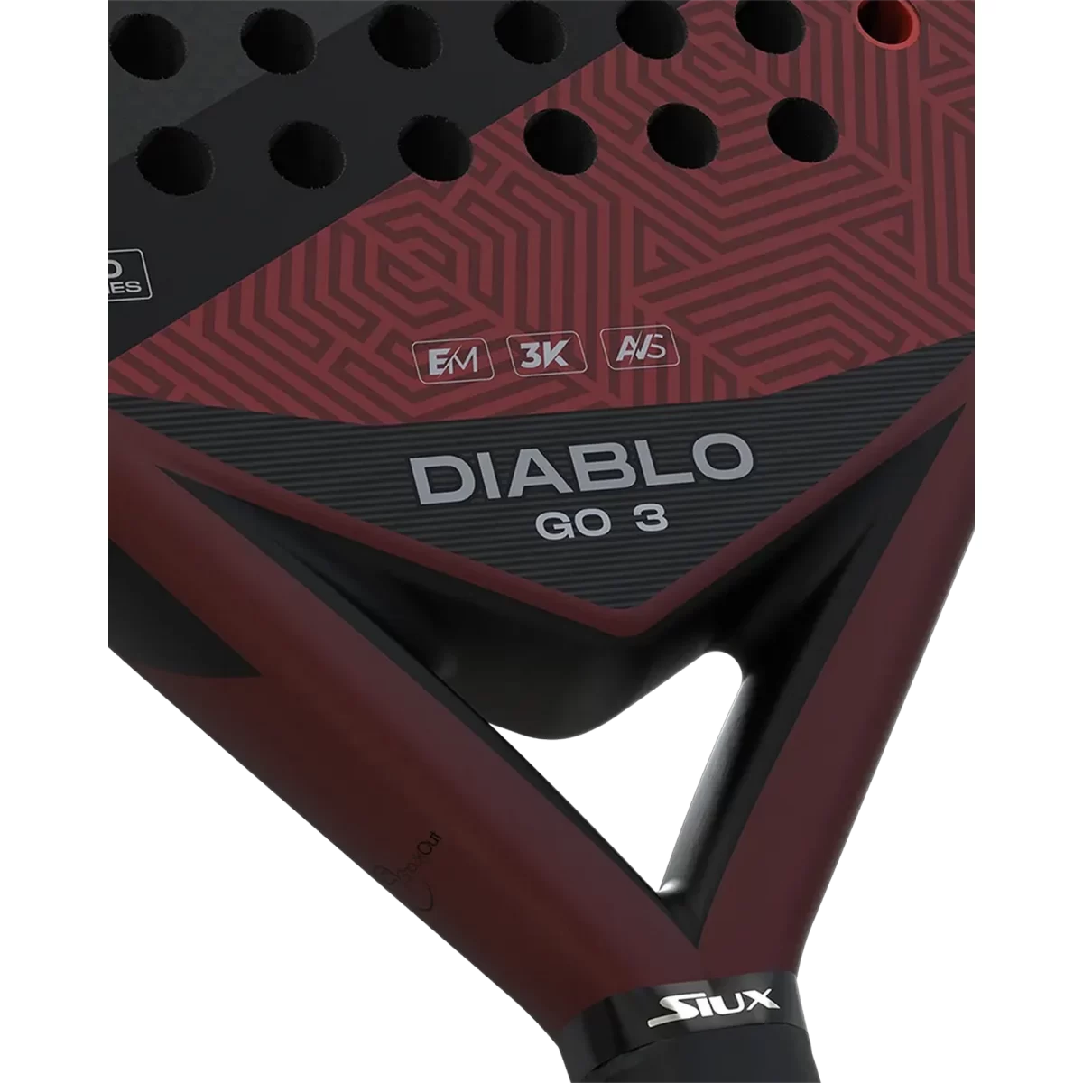 SIUX Padel Racket Diablo Revolution III GO 2024