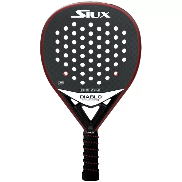 SIUX Padel Racket Diablo Revolution III Sanyo Lite 2024 1 - RacketShop.ae buy Padel Rackets, padel shoes, padel bag, padel equipment, padel ball, padel clothes, Best Price, Express delivery. Racket shop Padel Store in Dubai