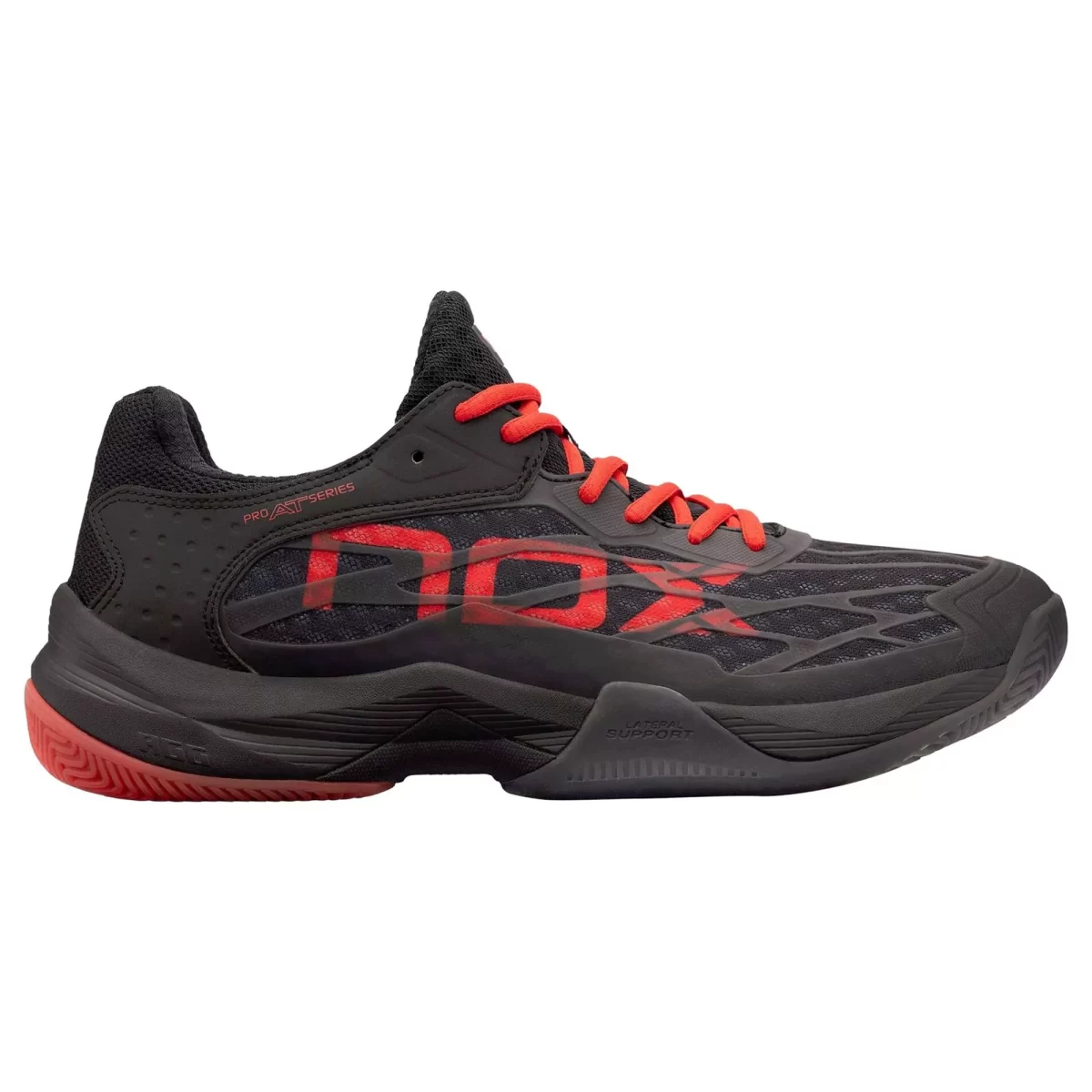 NOX Padel Shoes AT10 LUX BLACK RED