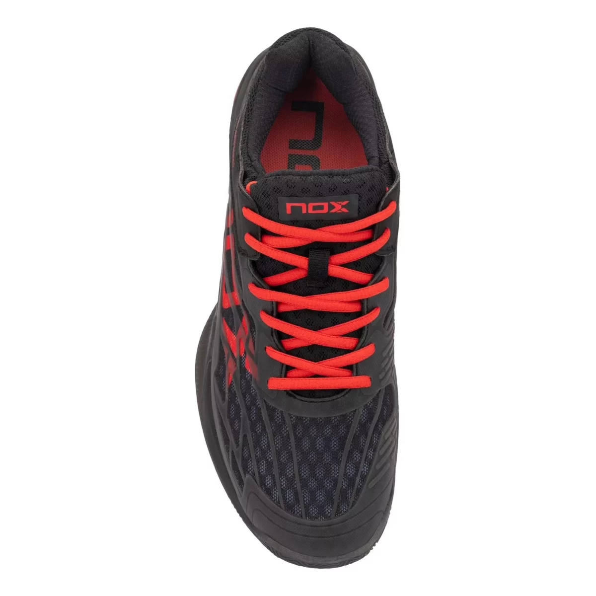 NOX Padel Shoes AT10 LUX BLACK RED