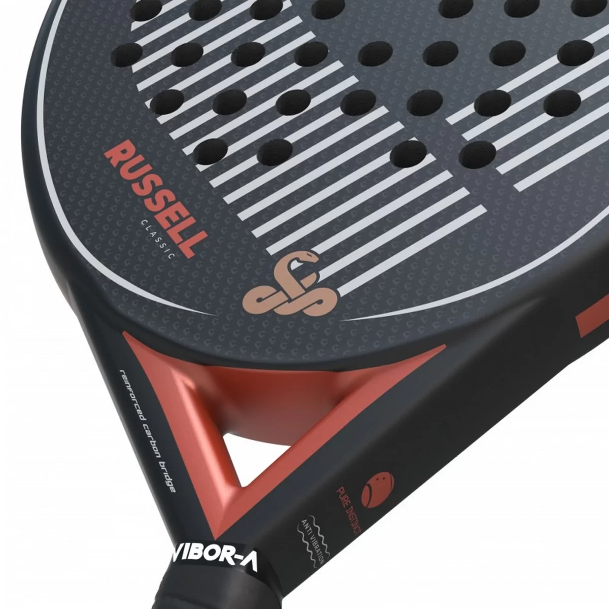 VIBOR-A Padel Racket Russel Classic Fiber 2024