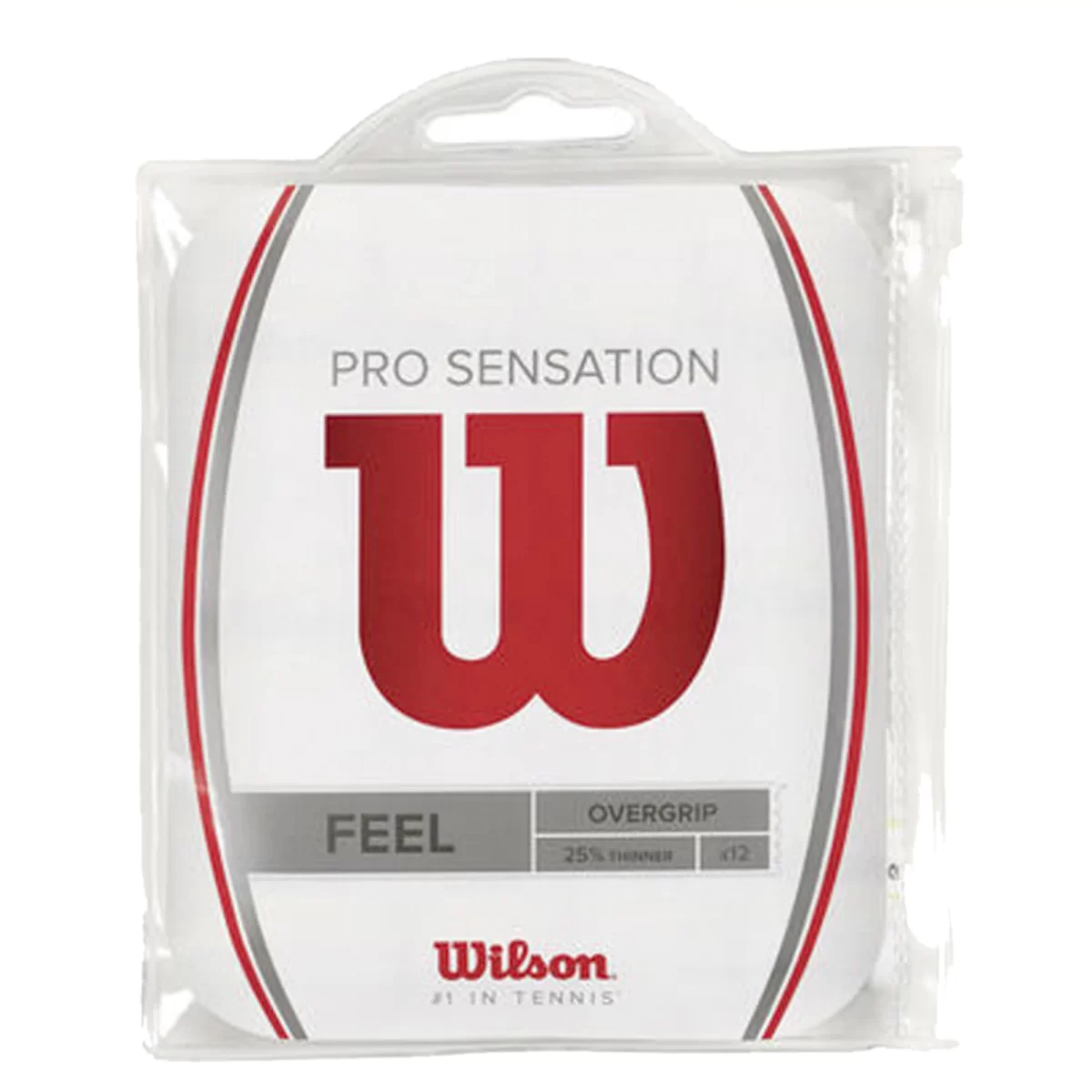 WILSON Padel Overgrip Pro Sensation White X 12