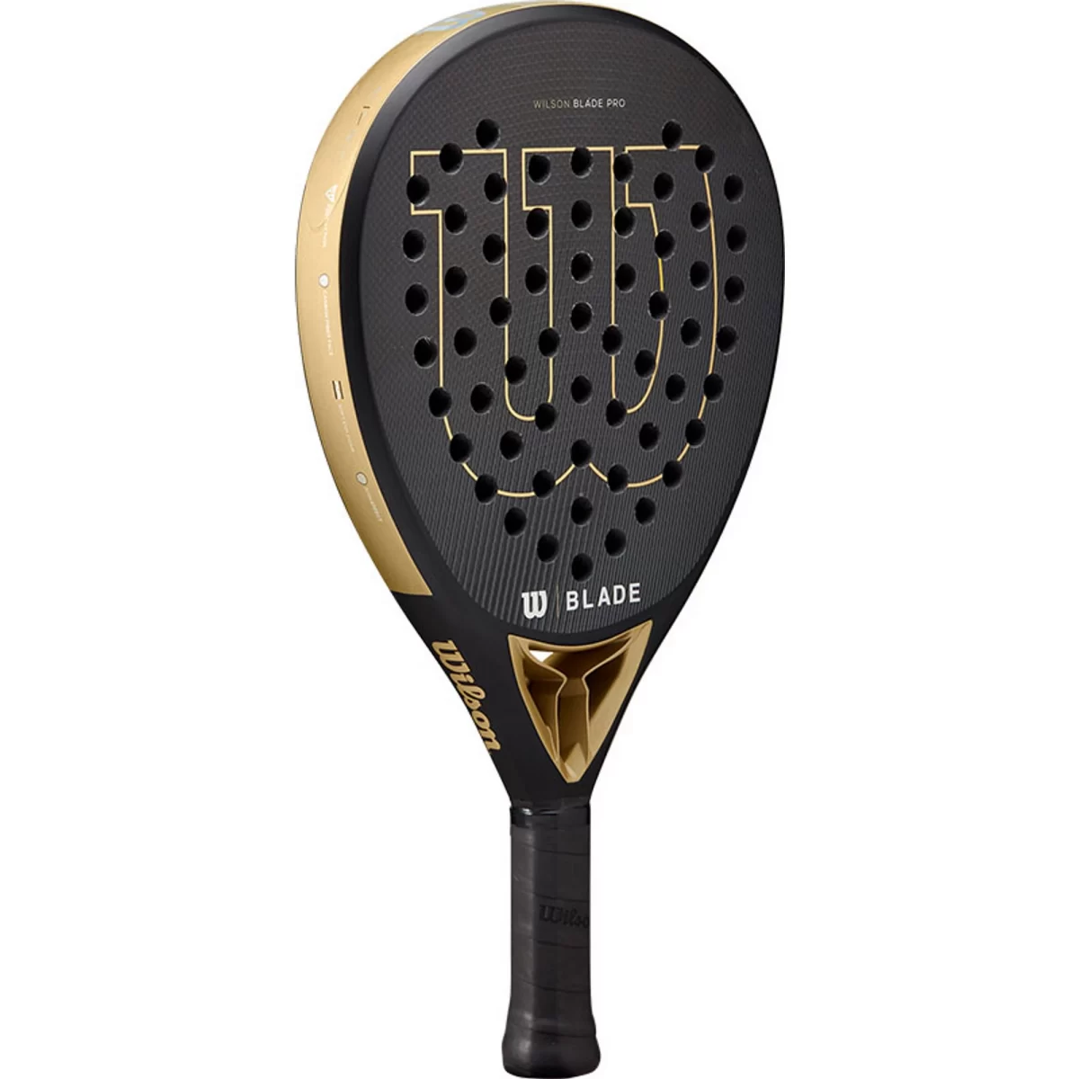 WILSON Padel Racket Blade Pro V22 Gold 2 - RacketShop.ae buy Padel Rackets, padel shoes, padel bag, padel equipment, padel ball, padel clothes, Best Price, Express delivery. Racket shop Padel Store in Dubai