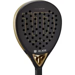 WILSON Padel Racket Blade Pro V22 Gold 4 - RacketShop.ae buy Padel Rackets, padel shoes, padel bag, padel equipment, padel ball, padel clothes, Best Price, Express delivery. Racket shop Padel Store in Dubai