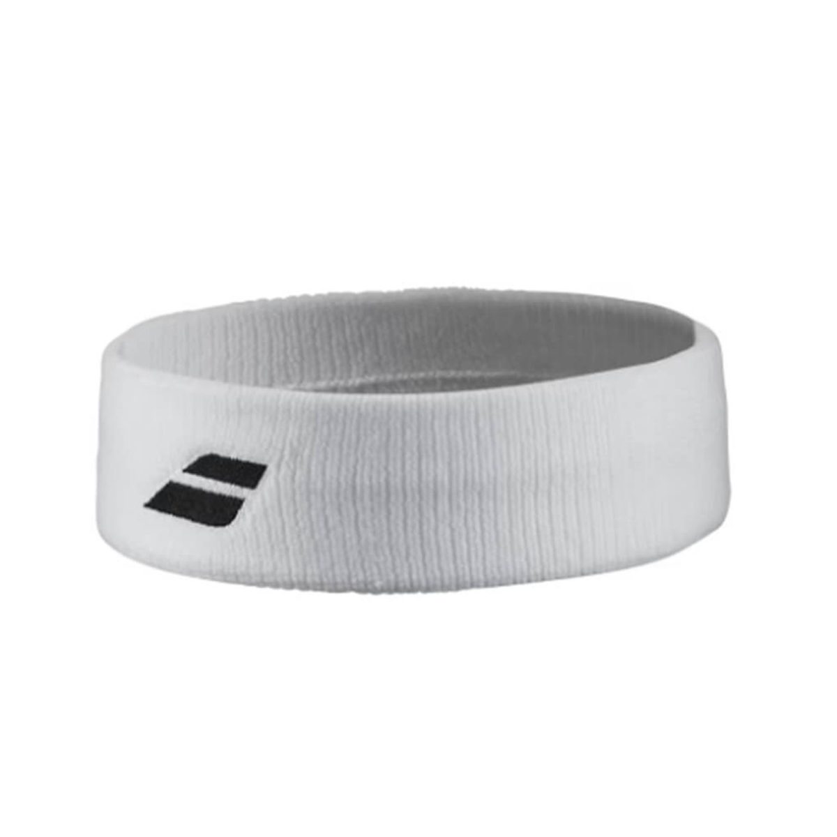 BABOLAT Headband Logo White - RacketShop.ae buy Padel Rackets, padel shoes, padel bag, padel equipment, padel ball, padel clothes, Best Price, Express delivery. Racket shop Padel Store in Dubai