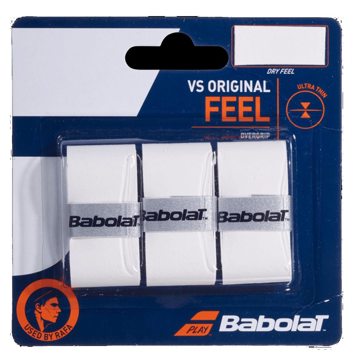 BABOLAT Padel Overgrip Vs Original Feel White - RacketShop.ae buy Padel Rackets, padel shoes, padel bag, padel equipment, padel ball, padel clothes, Best Price, Express delivery. Racket shop Padel Store in Dubai