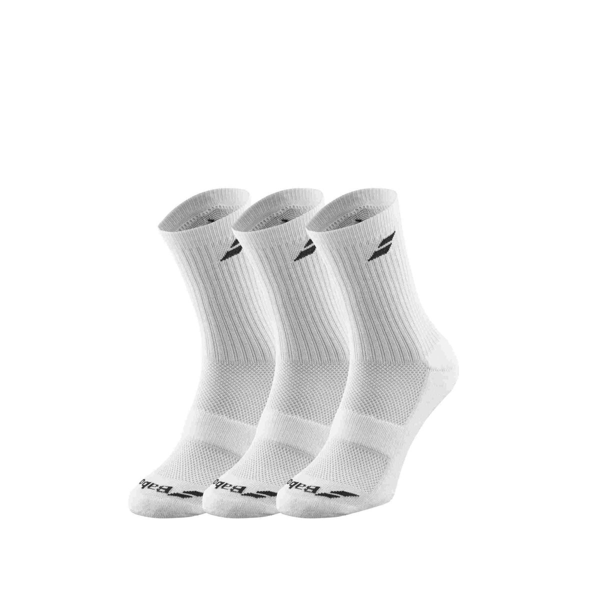 BABOLAT Socks Pack Unisex White 3 Pairs