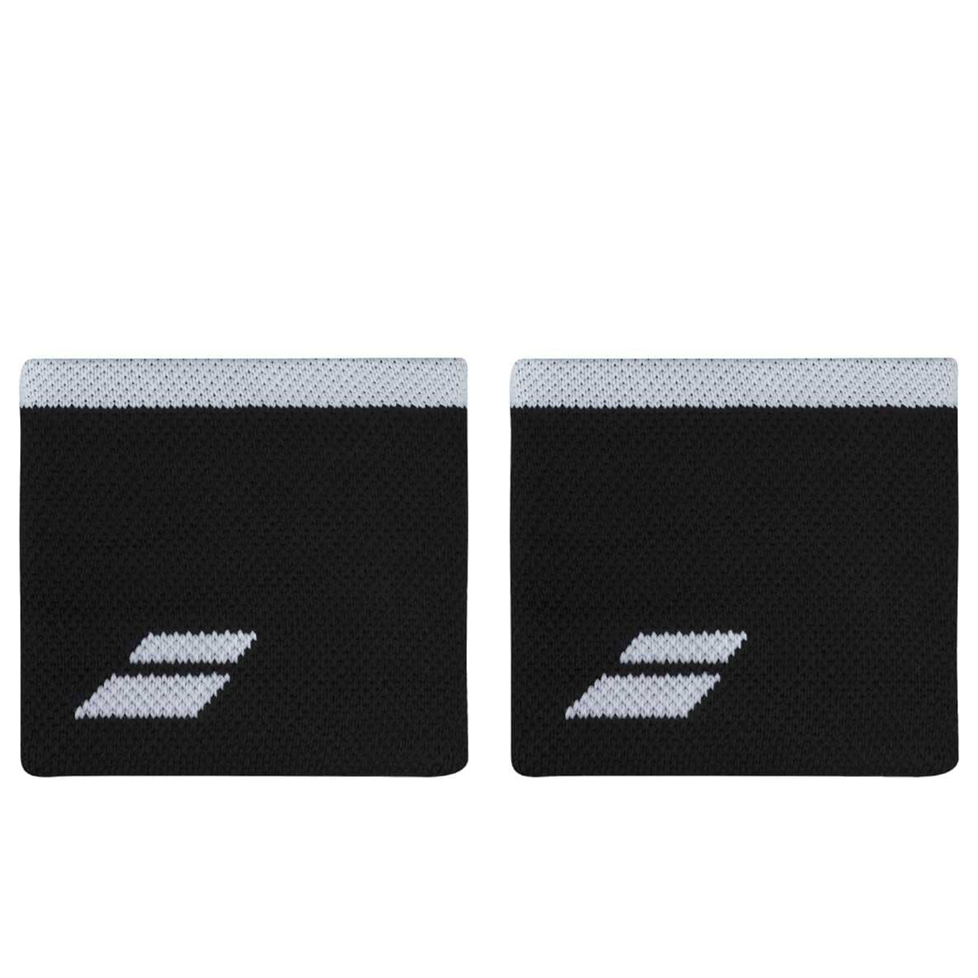 BABOLAT Wristband Logo Black 2 Pieces