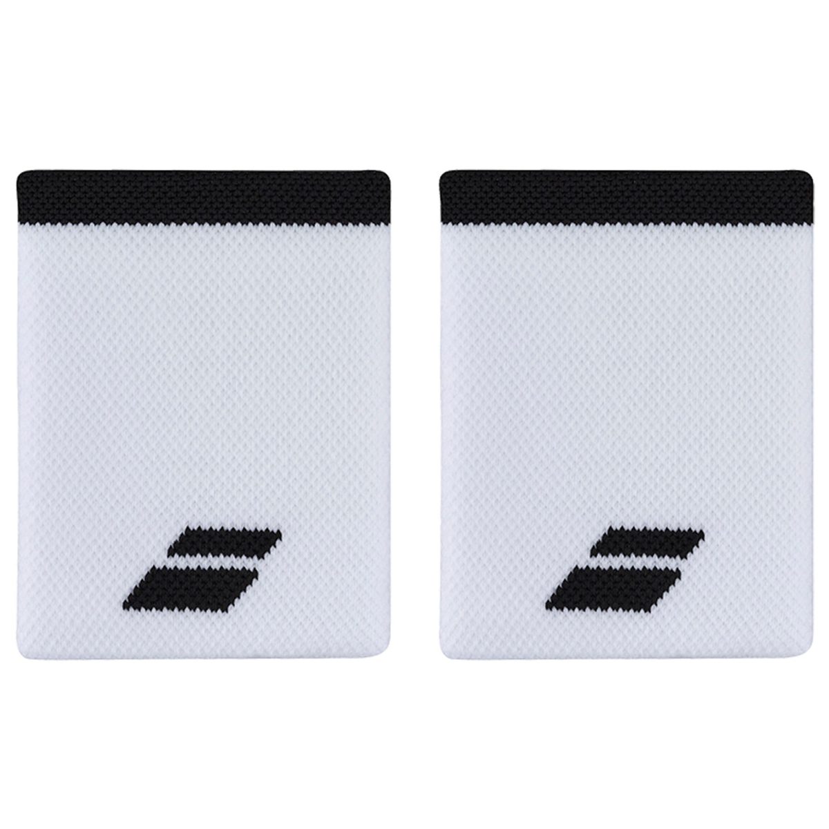 BABOLAT Wristband Logo Jumbo White 2 Pieces - RacketShop.ae buy Padel Rackets, padel shoes, padel bag, padel equipment, padel ball, padel clothes, Best Price, Express delivery. Racket shop Padel Store in Dubai