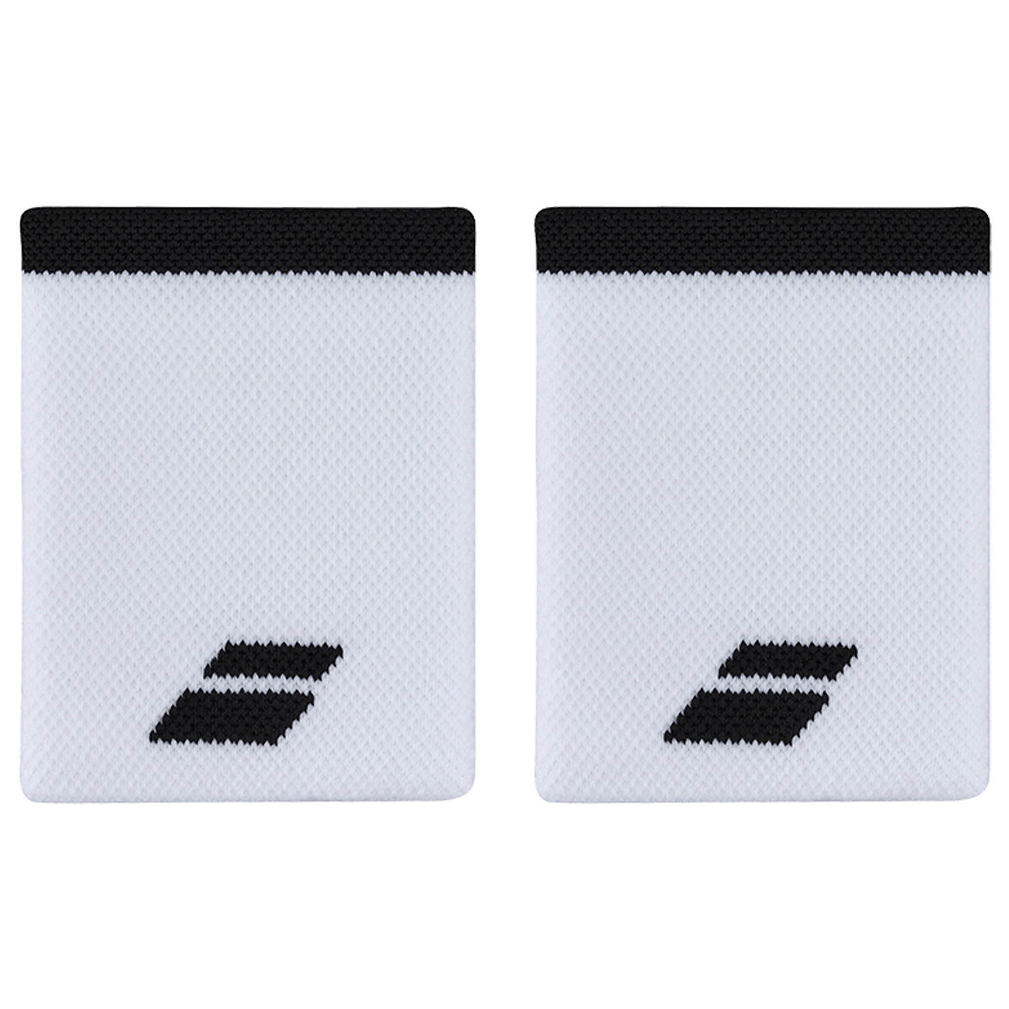 BABOLAT Wristband Logo Jumbo White 2 Pieces