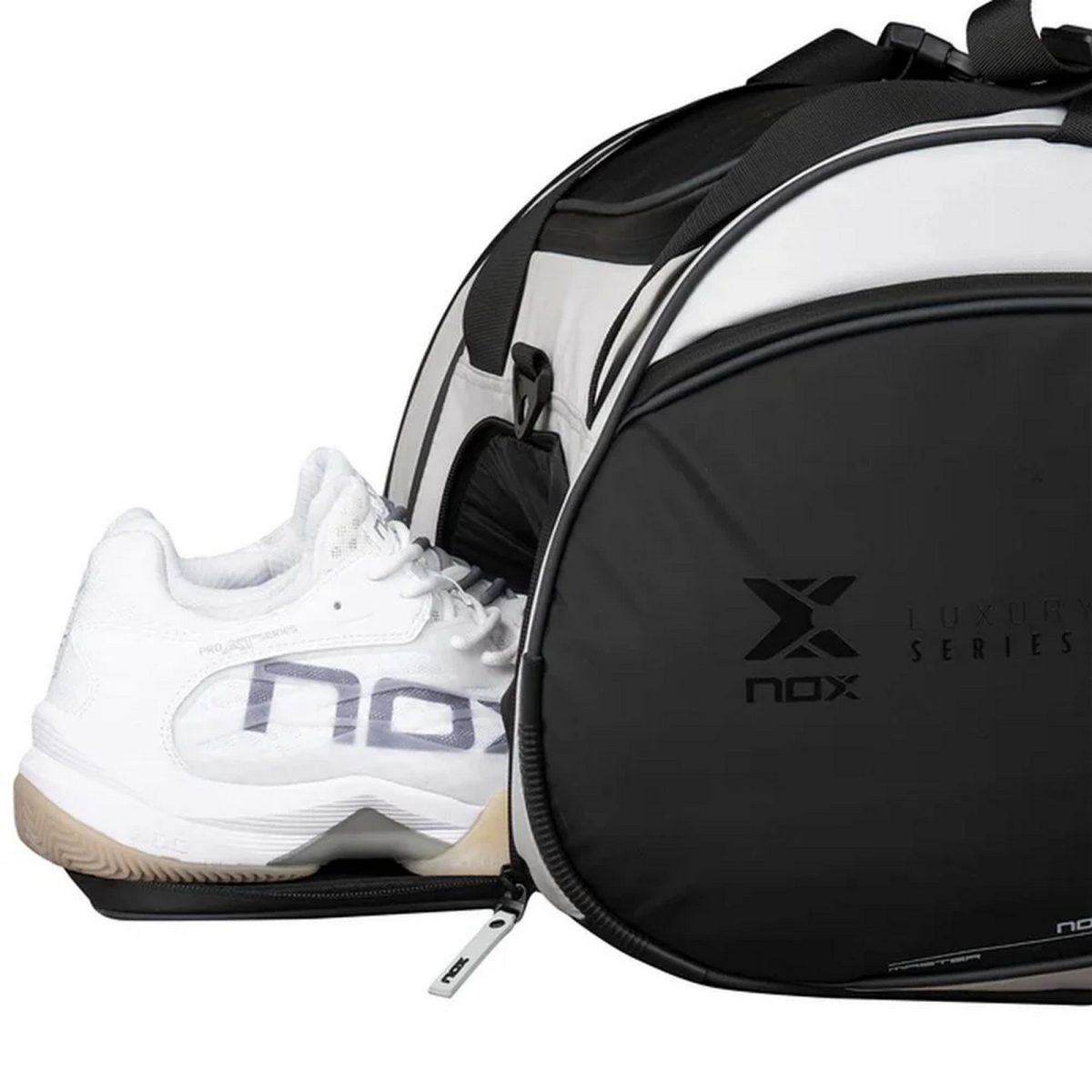 NOX Padel Bag Luxury Master Series 4 - RacketShop.ae buy Padel Rackets, padel shoes, padel bag, padel equipment, padel ball, padel clothes, Best Price, Express delivery. Racket shop Padel Store in Dubai