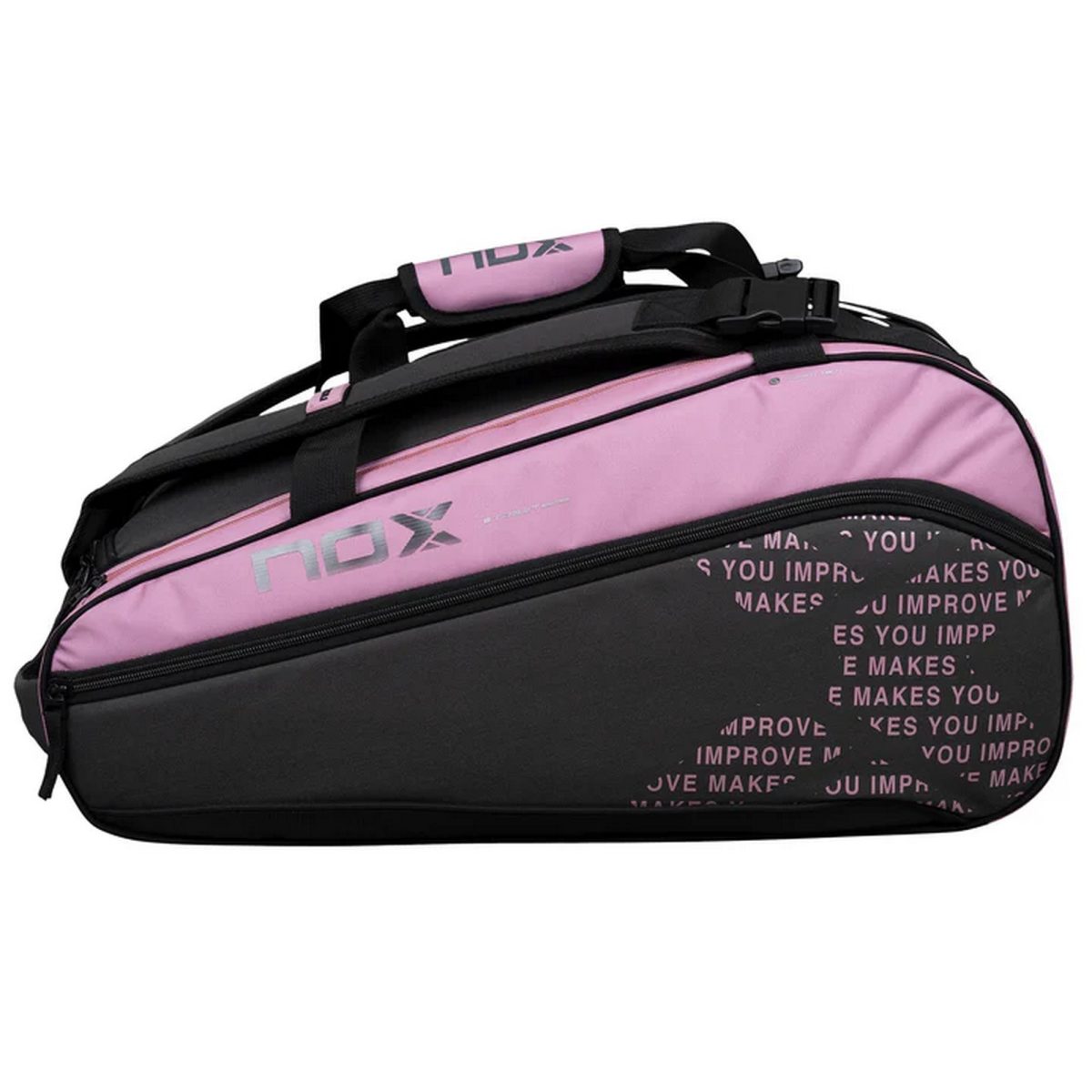 NOX Padel Bag Street Series GreyPink 7 - RacketShop.ae buy Padel Rackets, padel shoes, padel bag, padel equipment, padel ball, padel clothes, Best Price, Express delivery. Racket shop Padel Store in Dubai