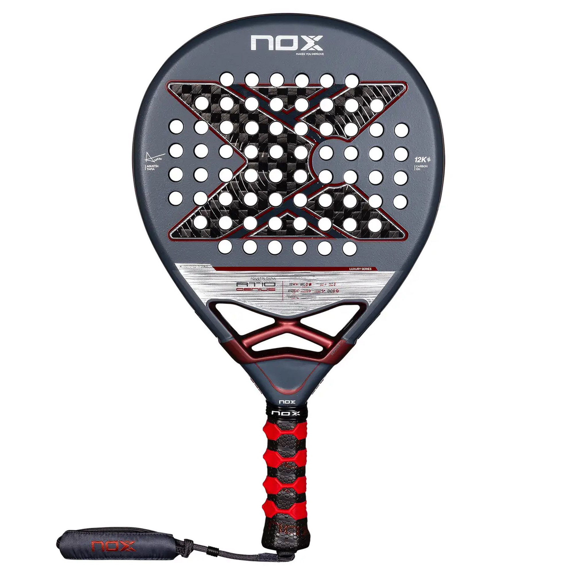 NOX Padel Racket AT10 Genius 12K 2025