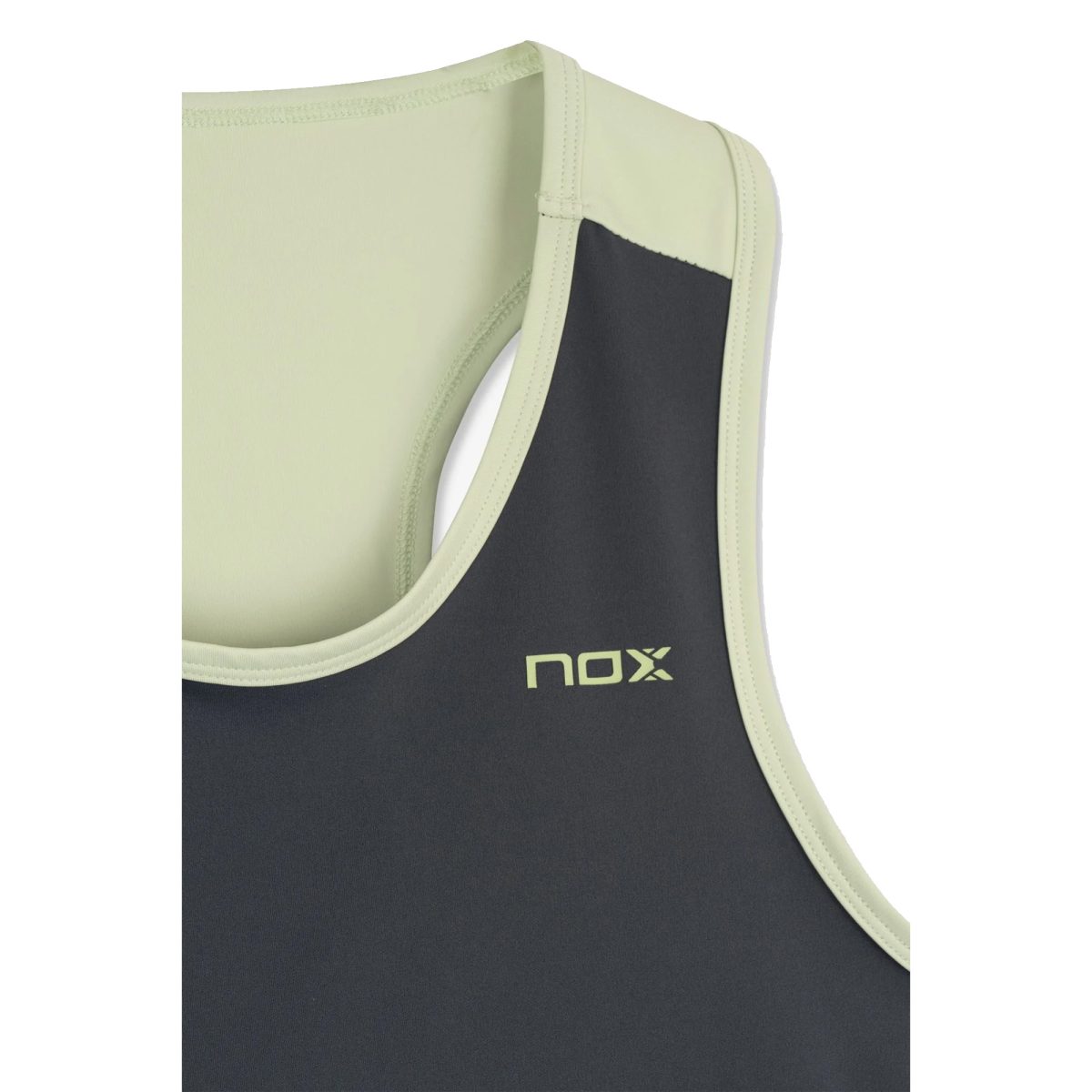 NOX Padel Top Pro Charcoal Grey Tank 7 - RacketShop.ae buy Padel Rackets, padel shoes, padel bag, padel equipment, padel ball, padel clothes, Best Price, Express delivery. Racket shop Padel Store in Dubai