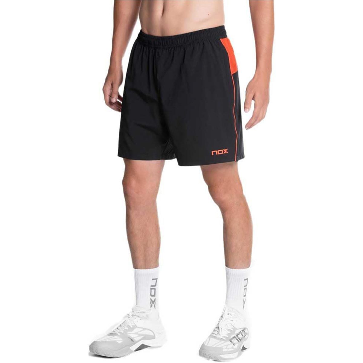 NOX Short Team Black 1 - RacketShop.ae buy Padel Rackets, padel shoes, padel bag, padel equipment, padel ball, padel clothes, Best Price, Express delivery. Racket shop Padel Store in Dubai