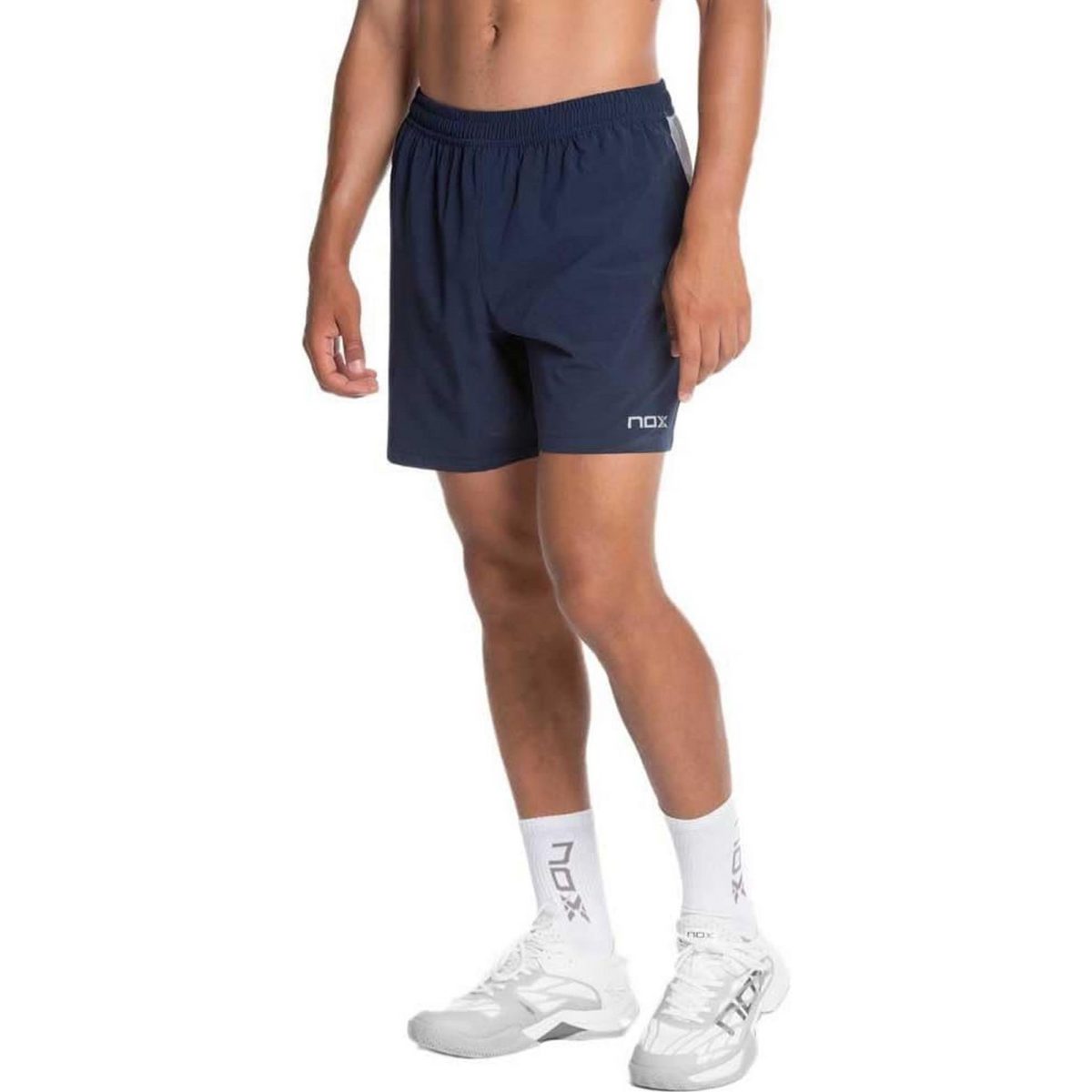 NOX Short Team Dark Blue 1 - RacketShop.ae buy Padel Rackets, padel shoes, padel bag, padel equipment, padel ball, padel clothes, Best Price, Express delivery. Racket shop Padel Store in Dubai