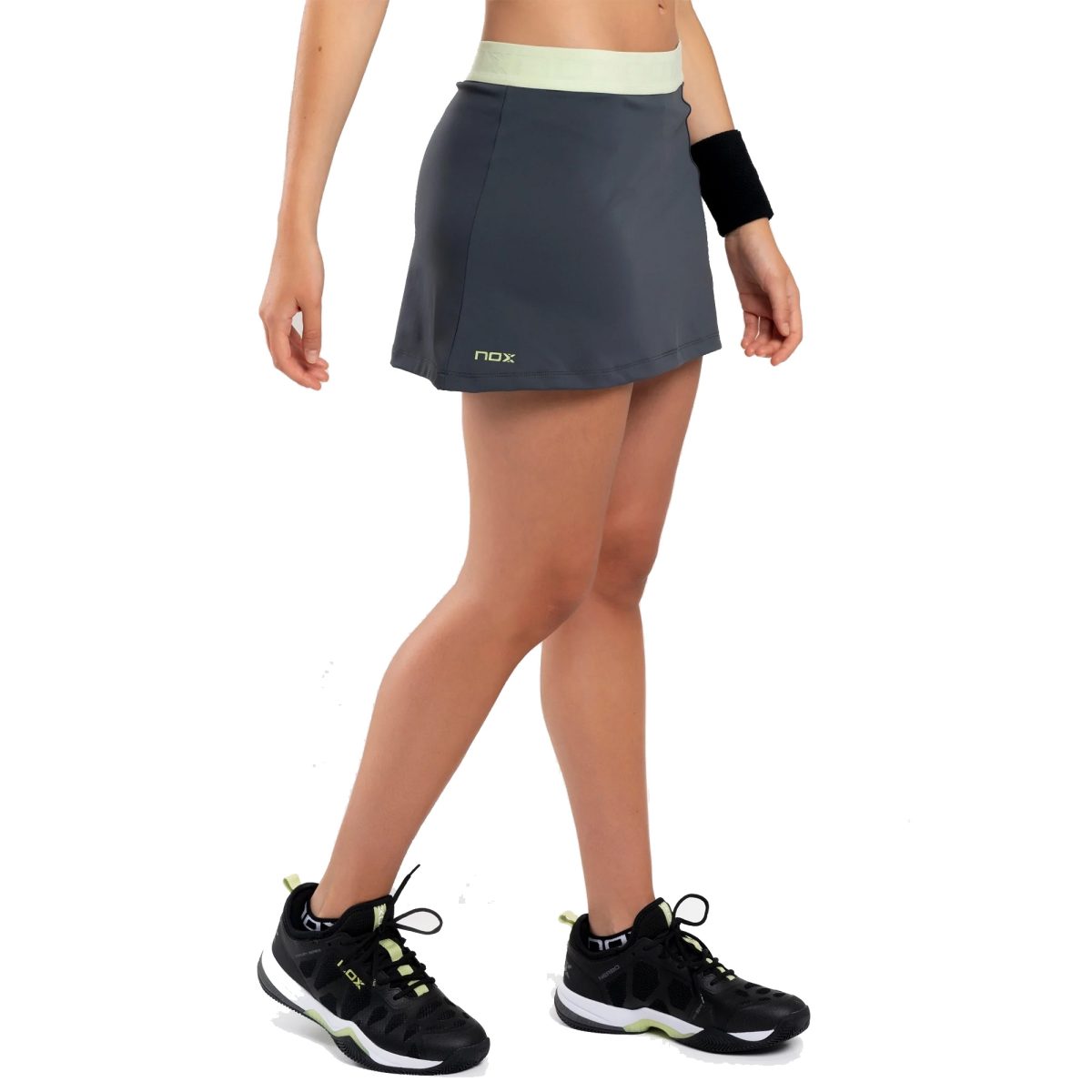 NOX Skirt Pro Charcoal Grey 1 - RacketShop.ae buy Padel Rackets, padel shoes, padel bag, padel equipment, padel ball, padel clothes, Best Price, Express delivery. Racket shop Padel Store in Dubai