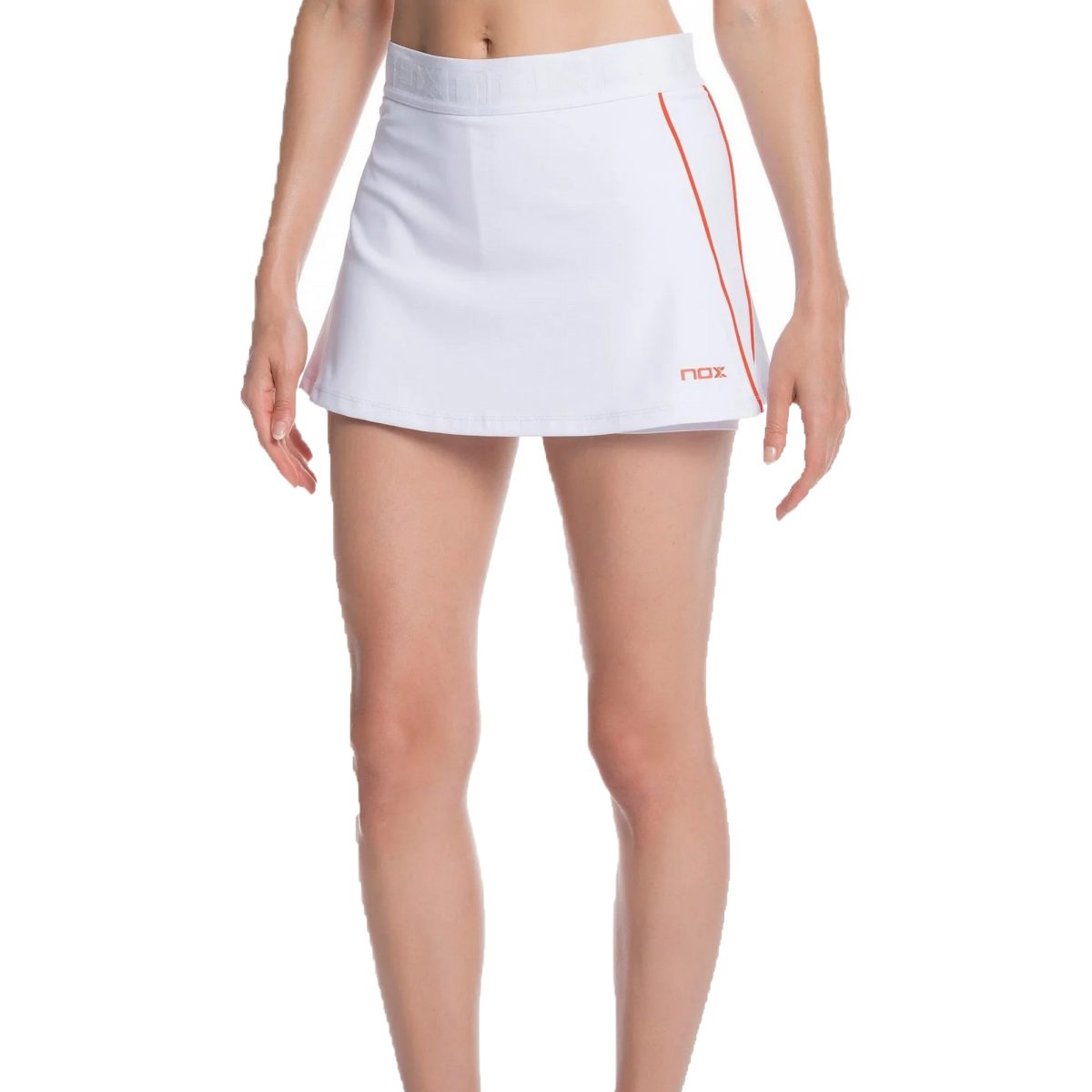 NOX Skirt Team White 1 - RacketShop.ae buy Padel Rackets, padel shoes, padel bag, padel equipment, padel ball, padel clothes, Best Price, Express delivery. Racket shop Padel Store in Dubai