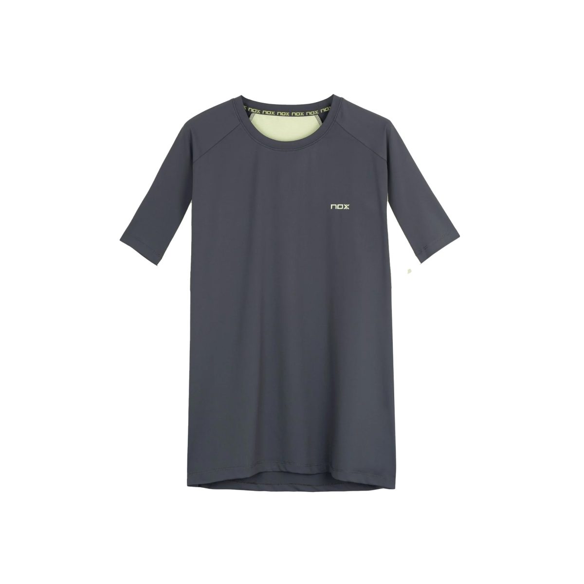 NOX Tshirt Pro Charcoal Grey 4 - RacketShop.ae buy Padel Rackets, padel shoes, padel bag, padel equipment, padel ball, padel clothes, Best Price, Express delivery. Racket shop Padel Store in Dubai