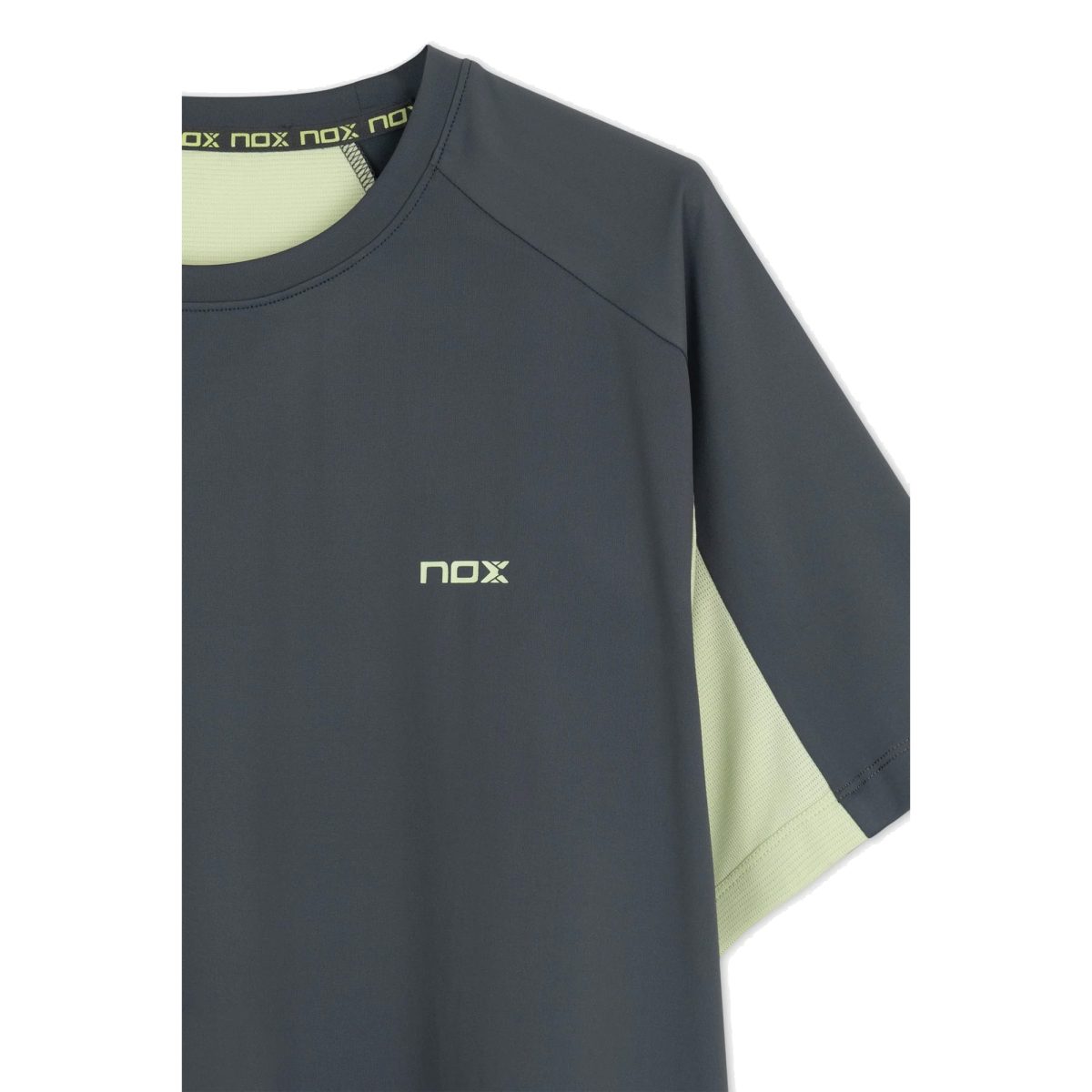 NOX Tshirt Pro Charcoal Grey 5 - RacketShop.ae buy Padel Rackets, padel shoes, padel bag, padel equipment, padel ball, padel clothes, Best Price, Express delivery. Racket shop Padel Store in Dubai