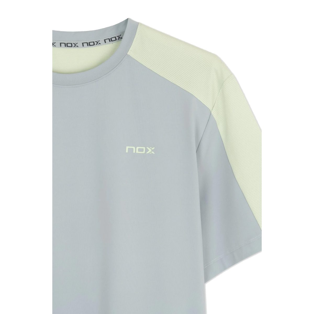 NOX Tshirt Pro Misty Grey 4 - RacketShop.ae buy Padel Rackets, padel shoes, padel bag, padel equipment, padel ball, padel clothes, Best Price, Express delivery. Racket shop Padel Store in Dubai