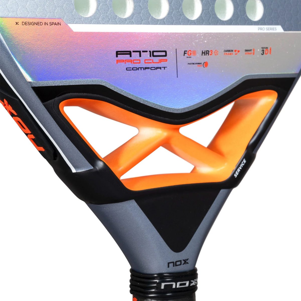 NOX Padel Racket AT10 Pro Cup Comfort 2025