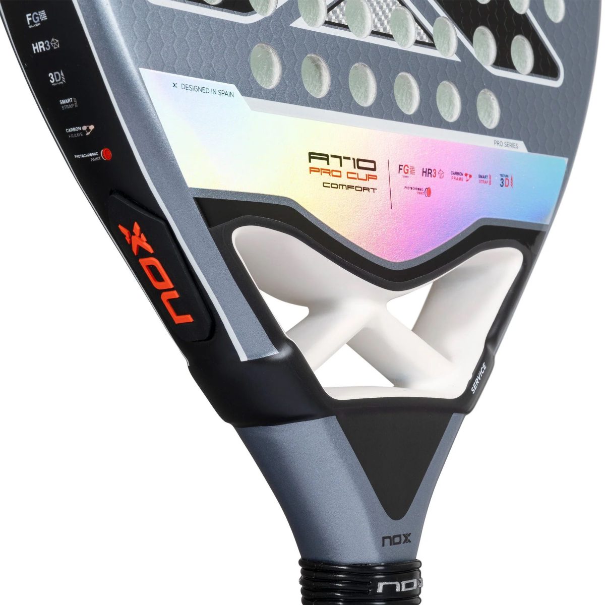 NOX Padel Racket AT10 Pro Cup Comfort 2025