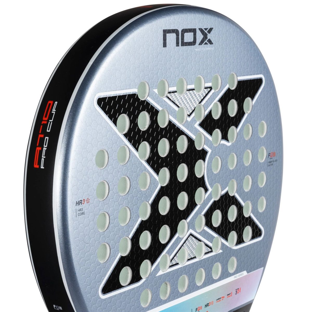 NOX Padel Racket AT10 Pro Cup Comfort 2025 8 - RacketShop.ae buy Padel Rackets, padel shoes, padel bag, padel equipment, padel ball, padel clothes, Best Price, Express delivery. Racket shop Padel Store in Dubai