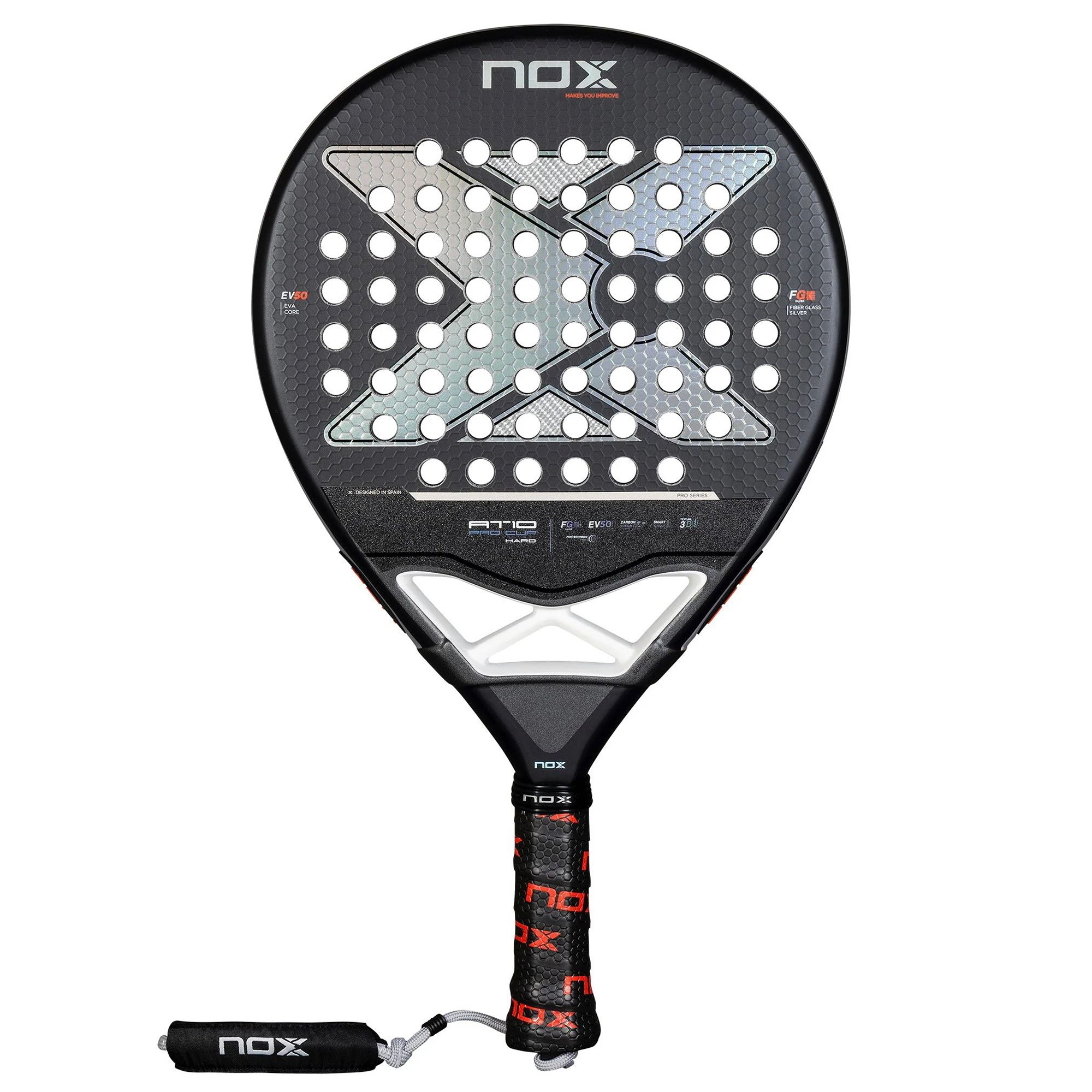 NOX Padel Racket AT10 Pro Cup Hard 2025