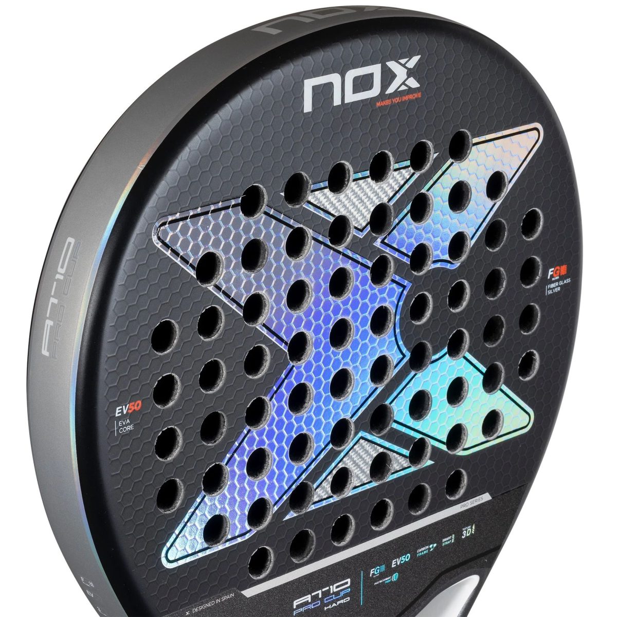 NOX Padel Racket AT10 Pro Cup Hard 2025 4 - RacketShop.ae buy Padel Rackets, padel shoes, padel bag, padel equipment, padel ball, padel clothes, Best Price, Express delivery. Racket shop Padel Store in Dubai