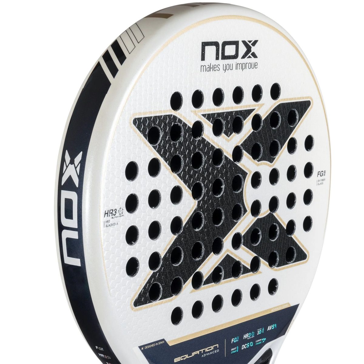 NOX Padel Racket Equation Advanced 2025 7 - RacketShop.ae buy Padel Rackets, padel shoes, padel bag, padel equipment, padel ball, padel clothes, Best Price, Express delivery. Racket shop Padel Store in Dubai