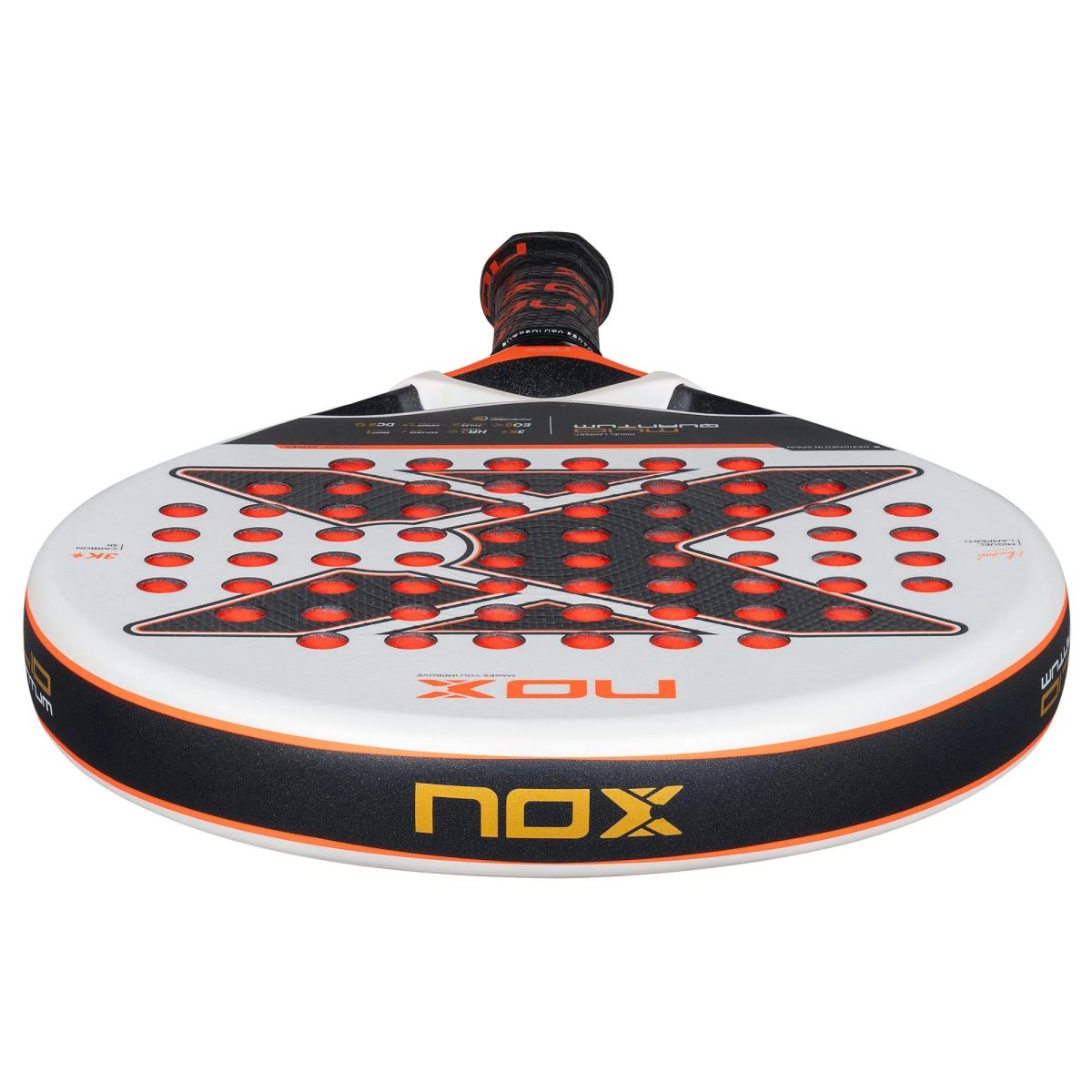 NOX Padel Racket ML10 Quantum 3K 2025 8 - RacketShop.ae buy Padel Rackets, padel shoes, padel bag, padel equipment, padel ball, padel clothes, Best Price, Express delivery. Racket shop Padel Store in Dubai