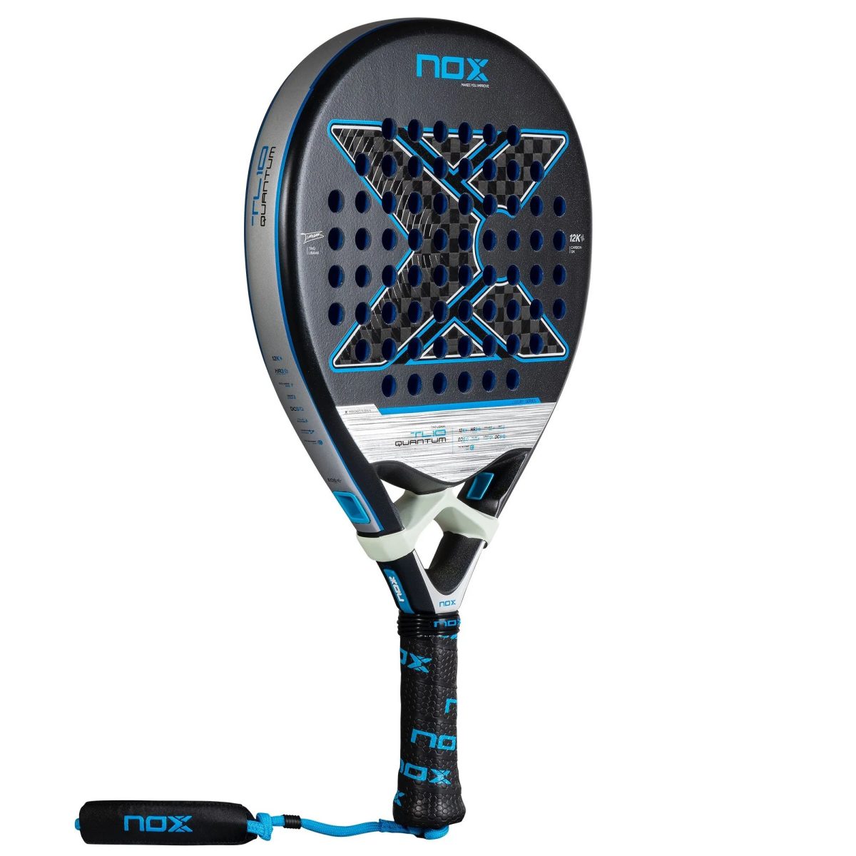 NOX Padel Racket TL10 Quantum 12K 2025 5 - RacketShop.ae buy Padel Rackets, padel shoes, padel bag, padel equipment, padel ball, padel clothes, Best Price, Express delivery. Racket shop Padel Store in Dubai