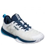 NOX Padel Shoes Nerbo WhiteBlue 2 - RacketShop.ae buy Padel Rackets, padel shoes, padel bag, padel equipment, padel ball, padel clothes, Best Price, Express delivery. Racket shop Padel Store in Dubai