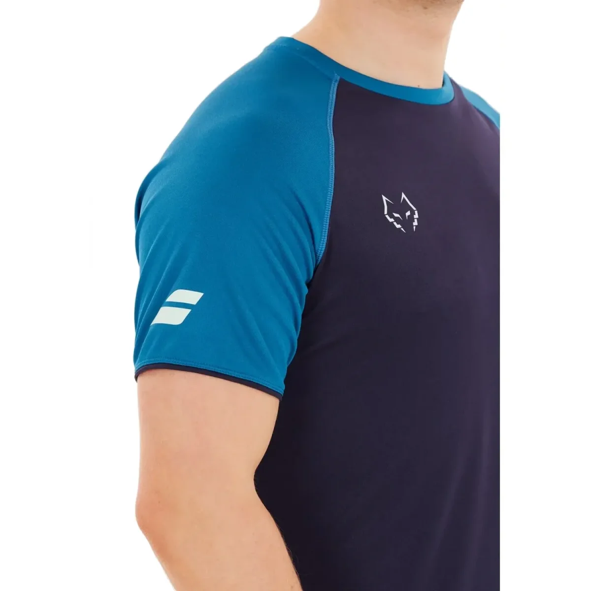 BABOLAT Tshirt Crew Neck Tee Juan Lebron Blue