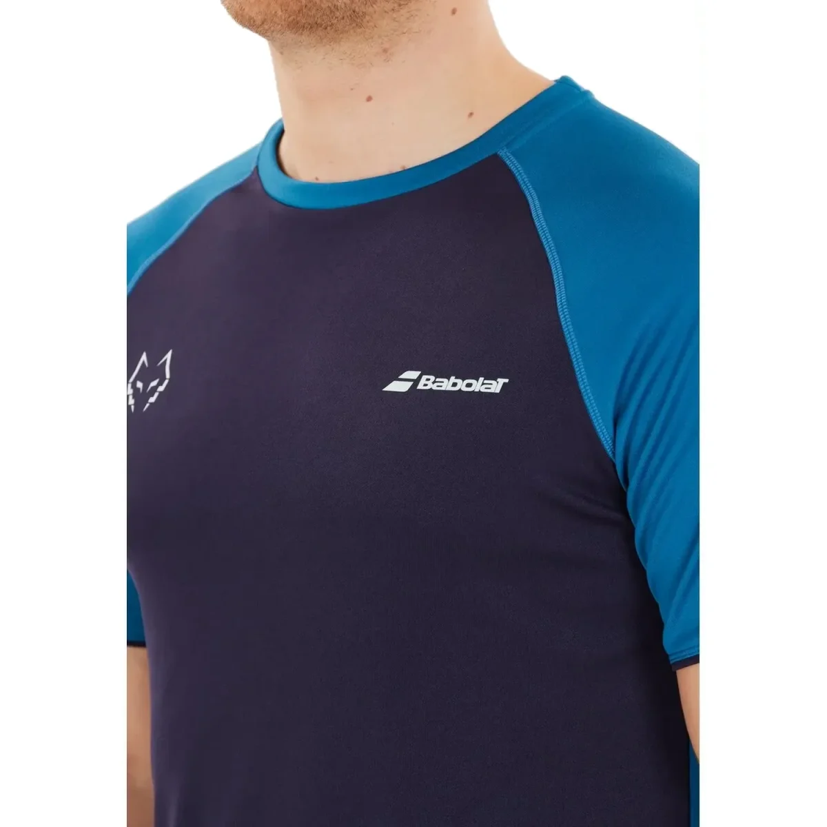 BABOLAT Tshirt Crew Neck Tee Juan Lebron Blue