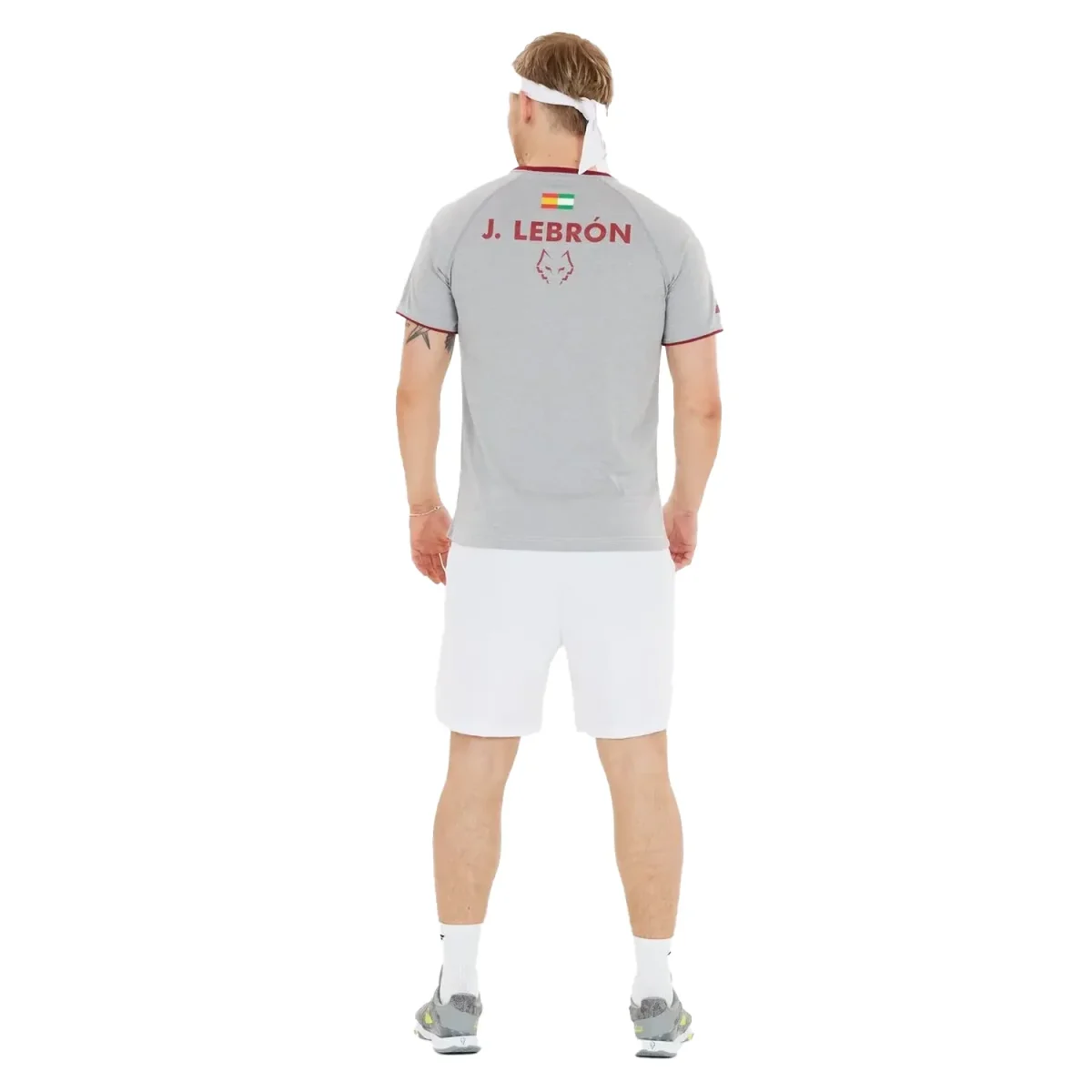 BABOLAT Tshirt Crew Neck Tee Juan Lebron White