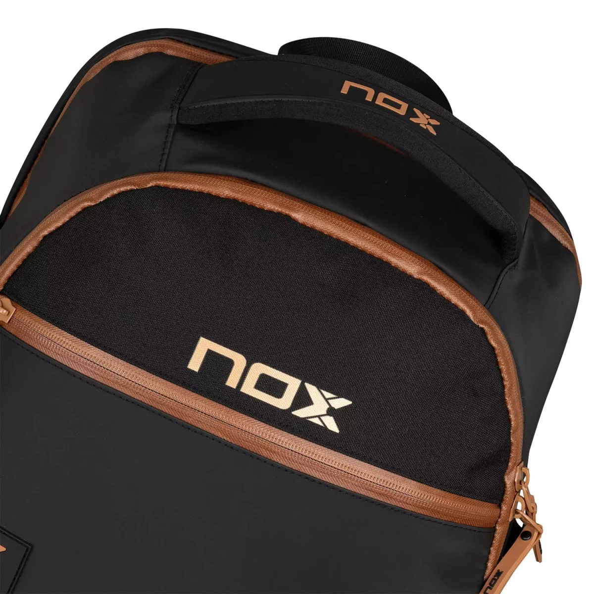 NOX Padel Backpack Luxury Open Series BlackBrown  (6)