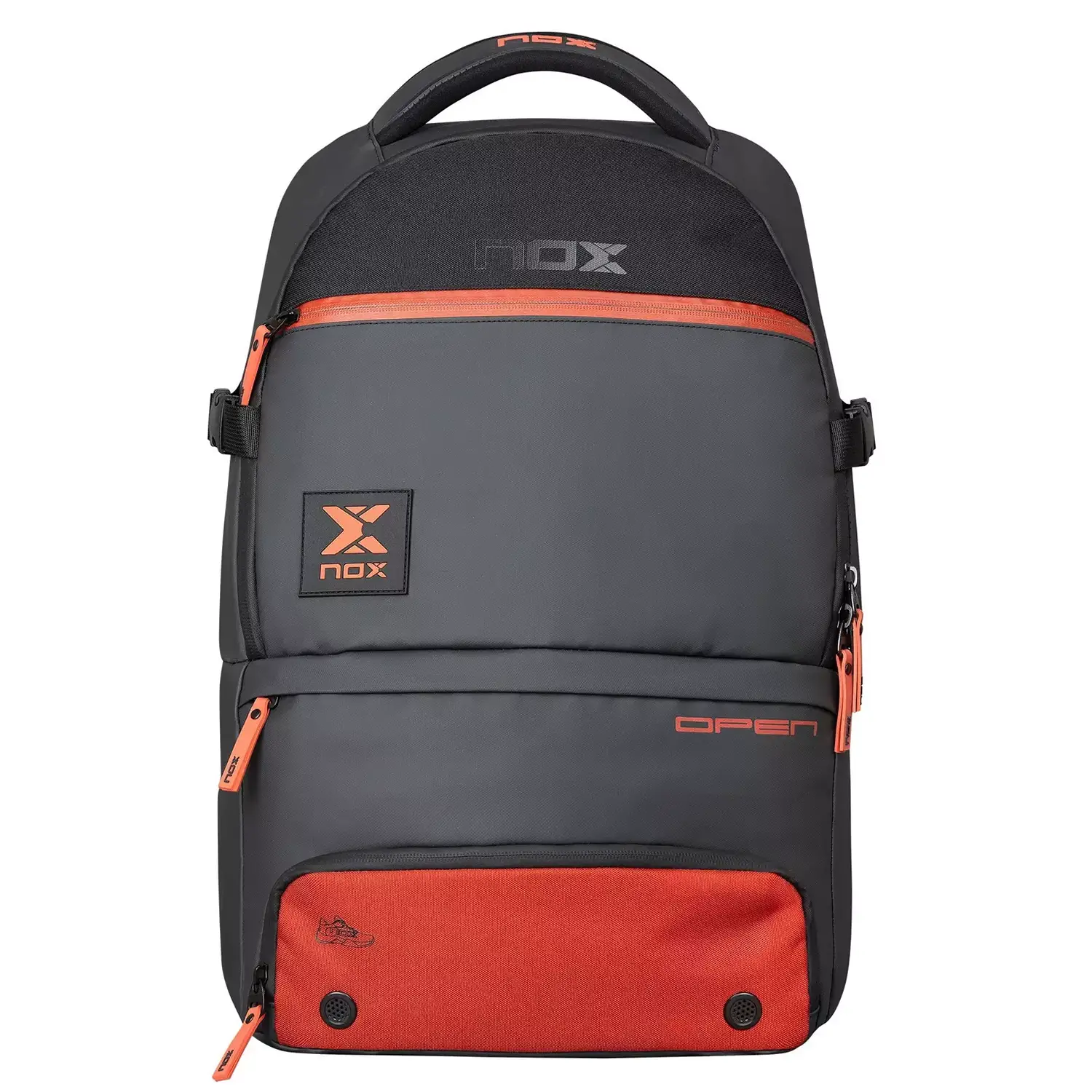 NOX Padel Backpack Luxury Open Series BlackRed (1)