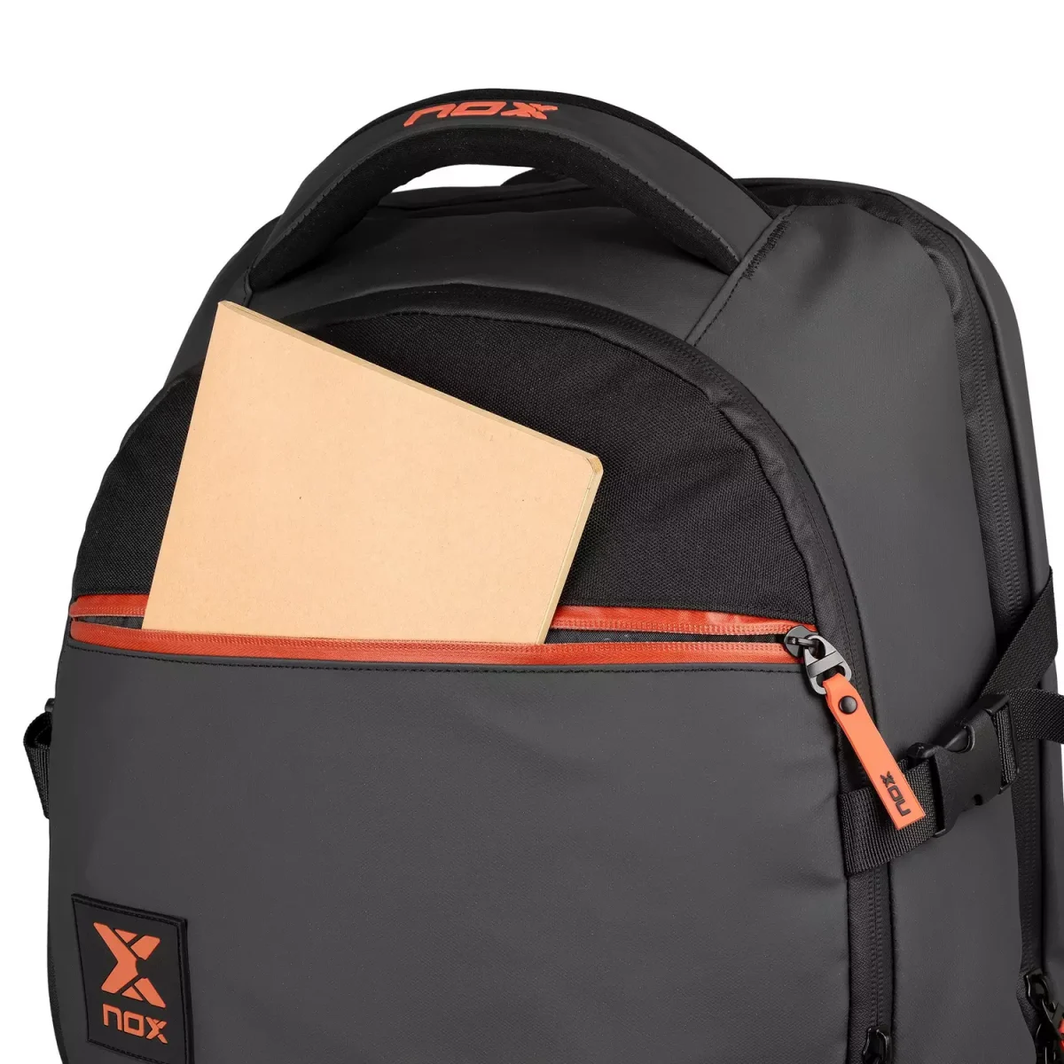 NOX Padel Backpack Luxury Open Series BlackRed (2)