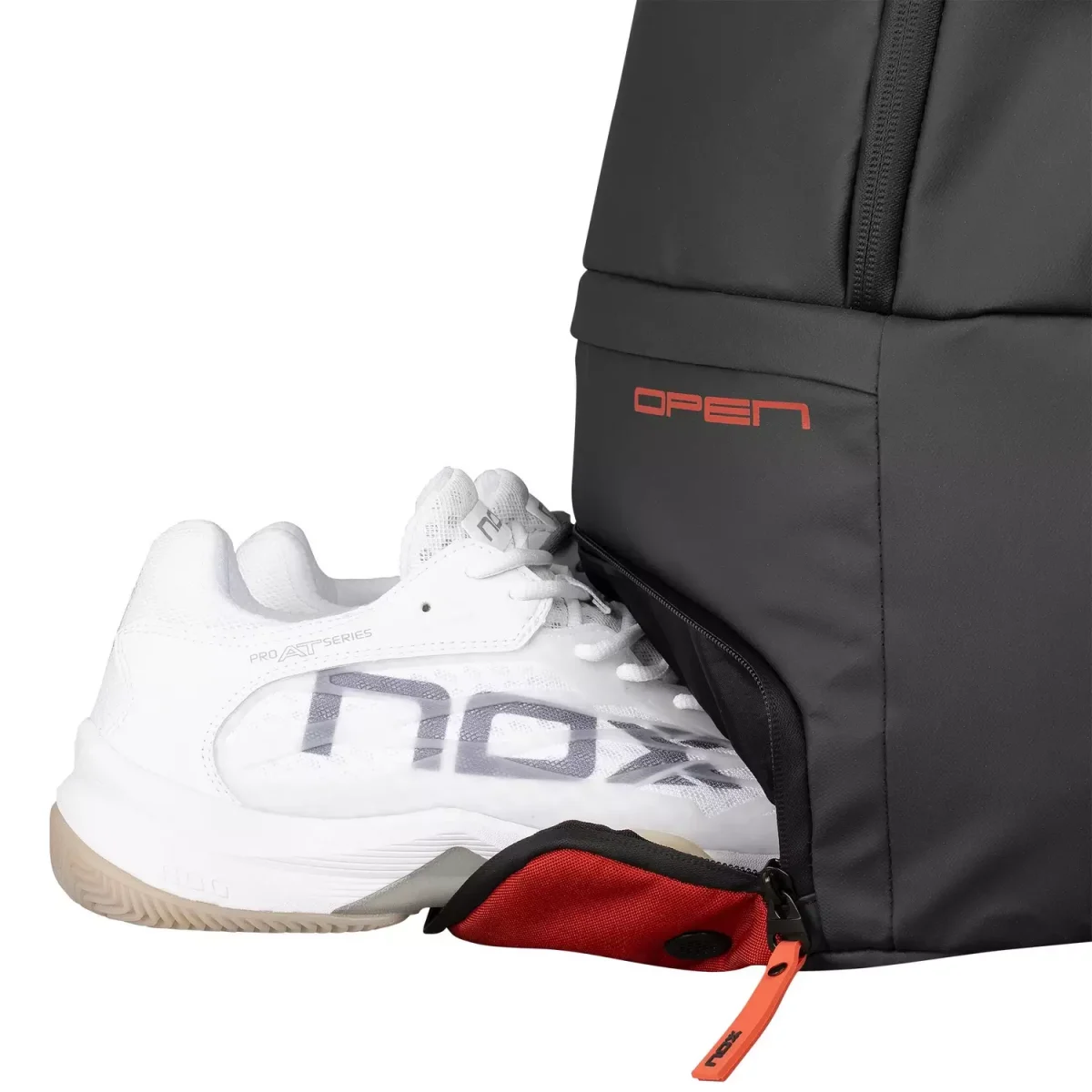 NOX Padel Backpack Luxury Open Series BlackRed (4)