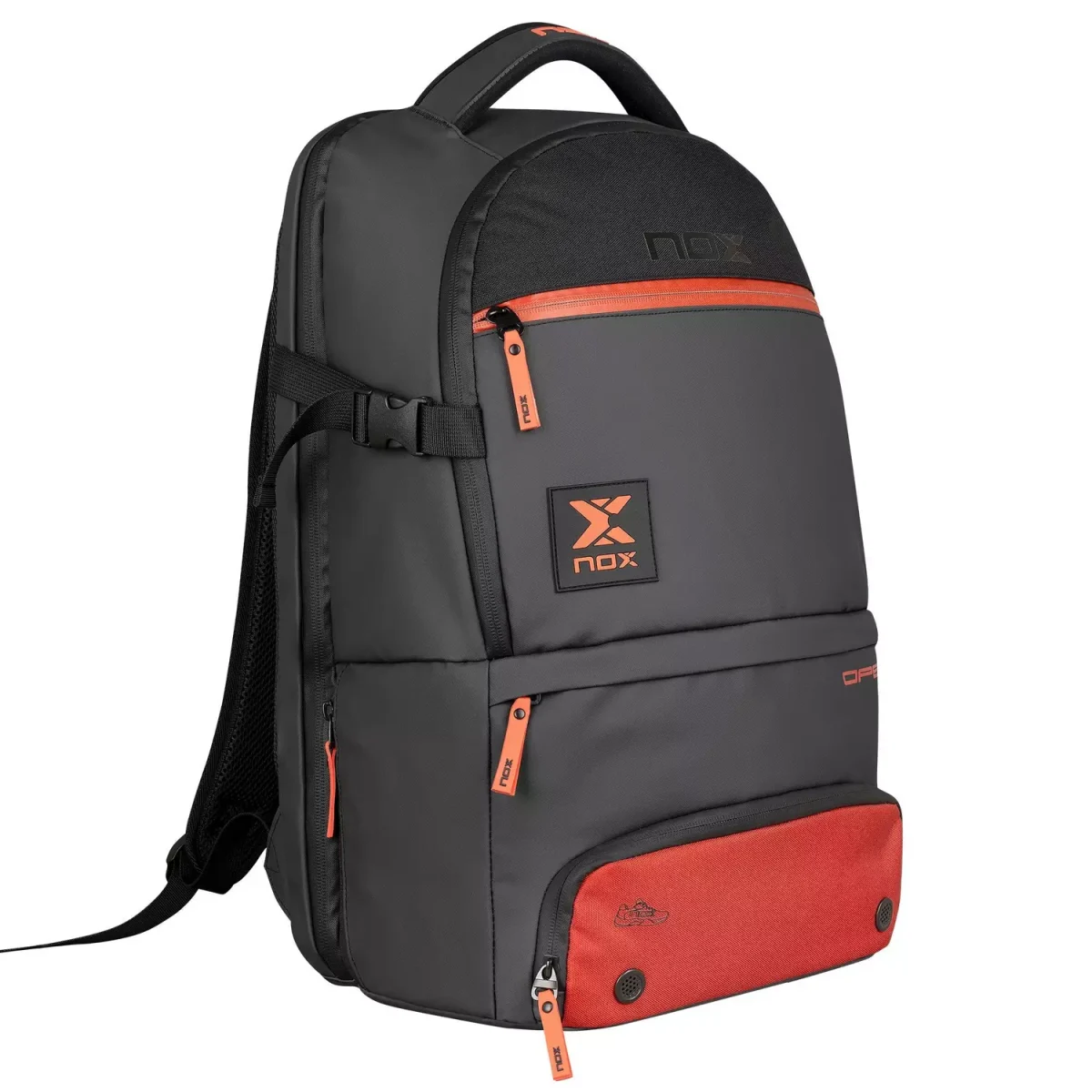 NOX Padel Backpack Luxury Open Series BlackRed (5)