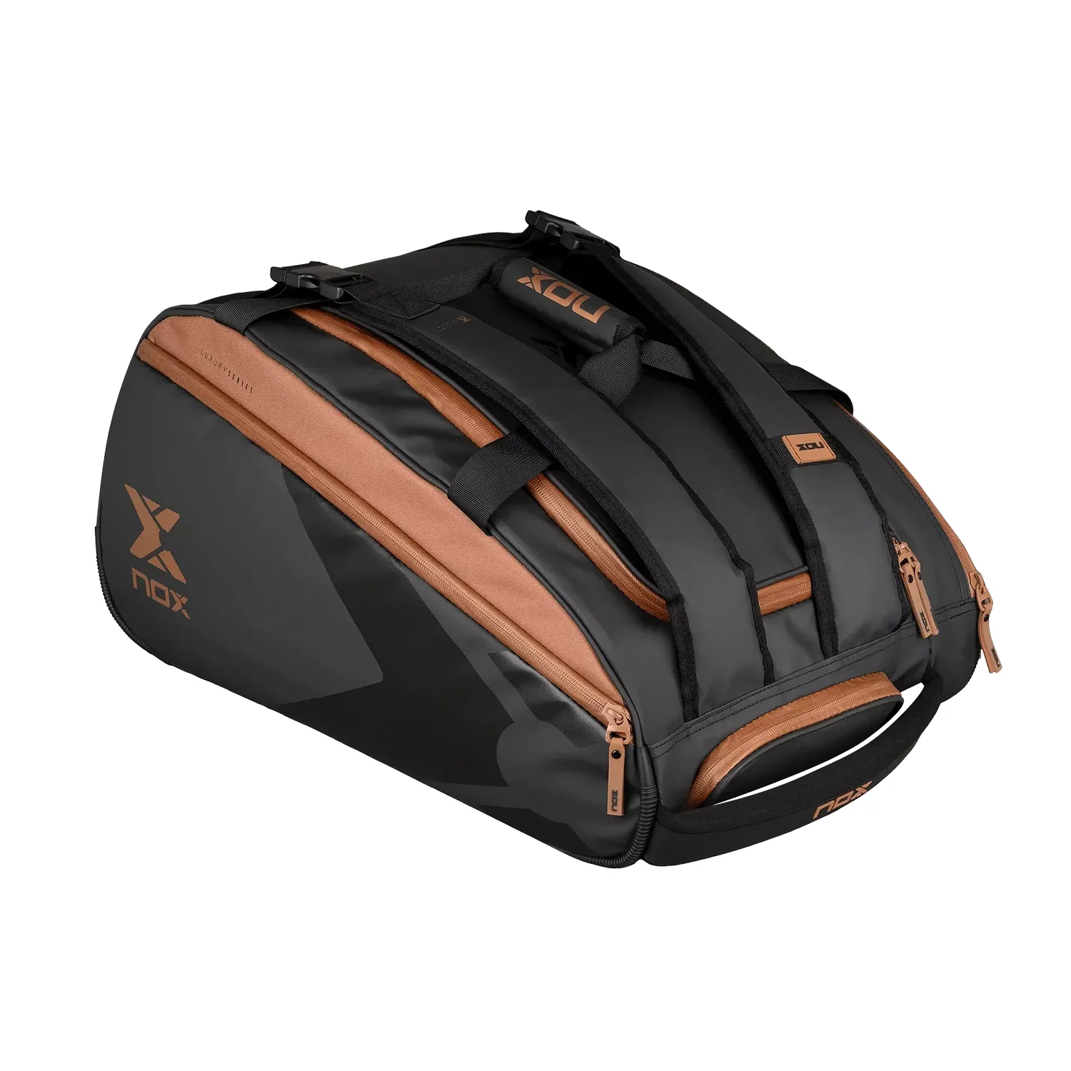 NOX Padel Bag Luxury Open Series BlackBrown (1)