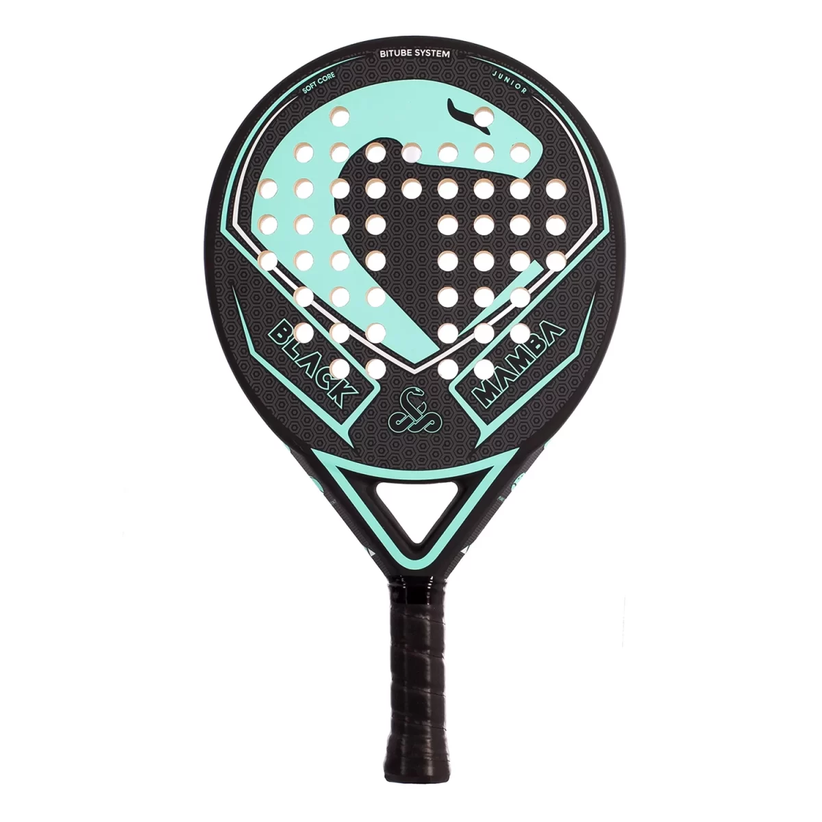 VIBOR-A Padel Racket Black Mamba Junior Green 2023 (1)