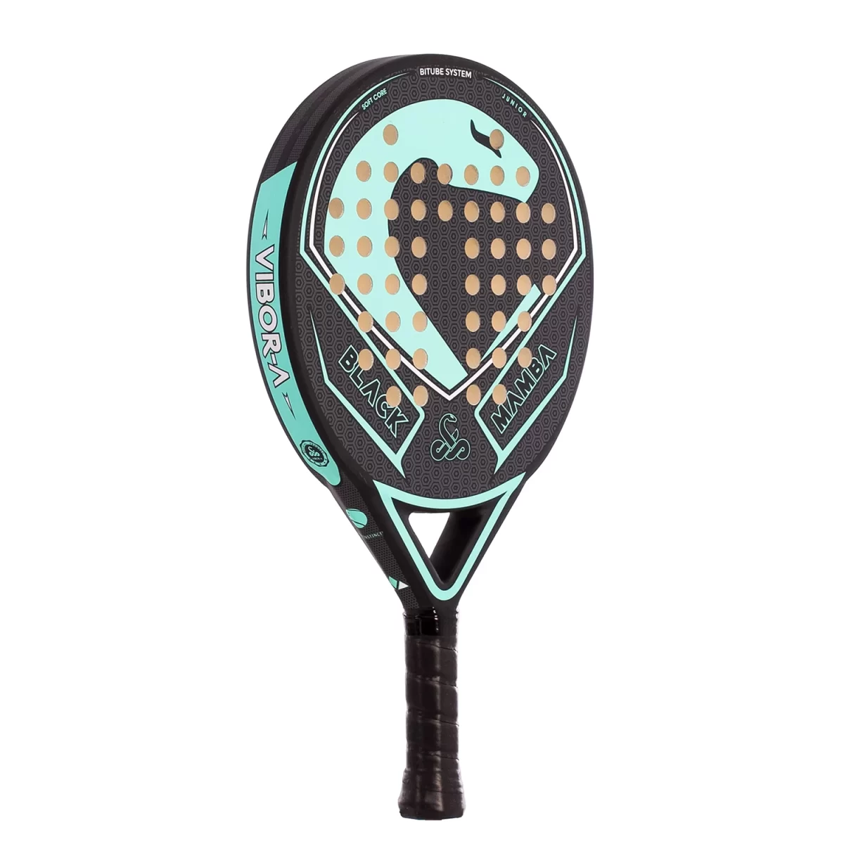 VIBOR-A Padel Racket Black Mamba Junior Green 2023 (2)