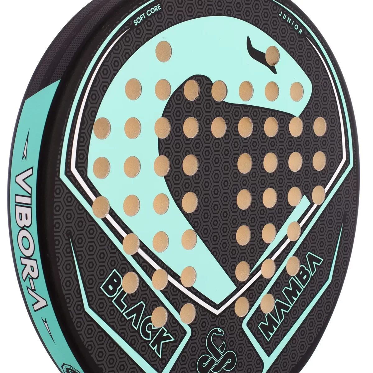 VIBOR-A Padel Racket Black Mamba Junior Green 2023 (5)