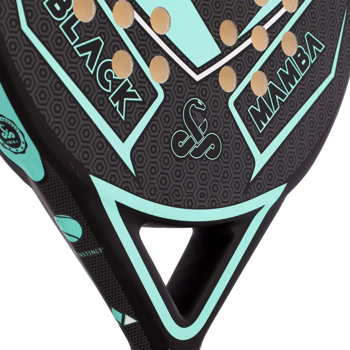 VIBOR-A Padel Racket Black Mamba Junior Green 2023 (6)