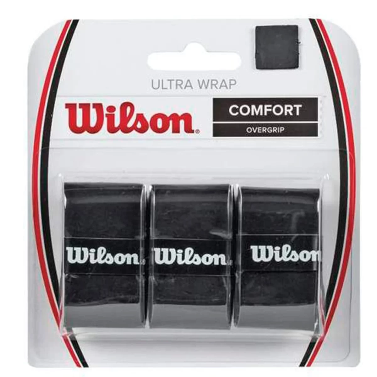 WILSON Padel Overgrip Comfort Black X 3